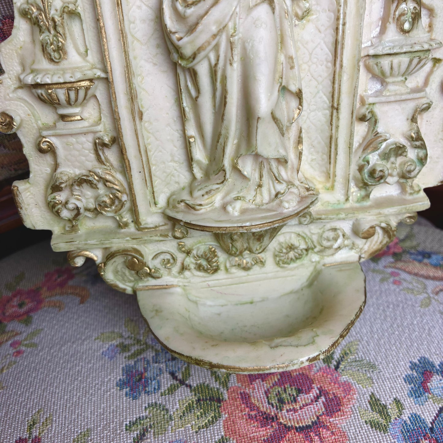 Neo-Rococo Holy Water Font