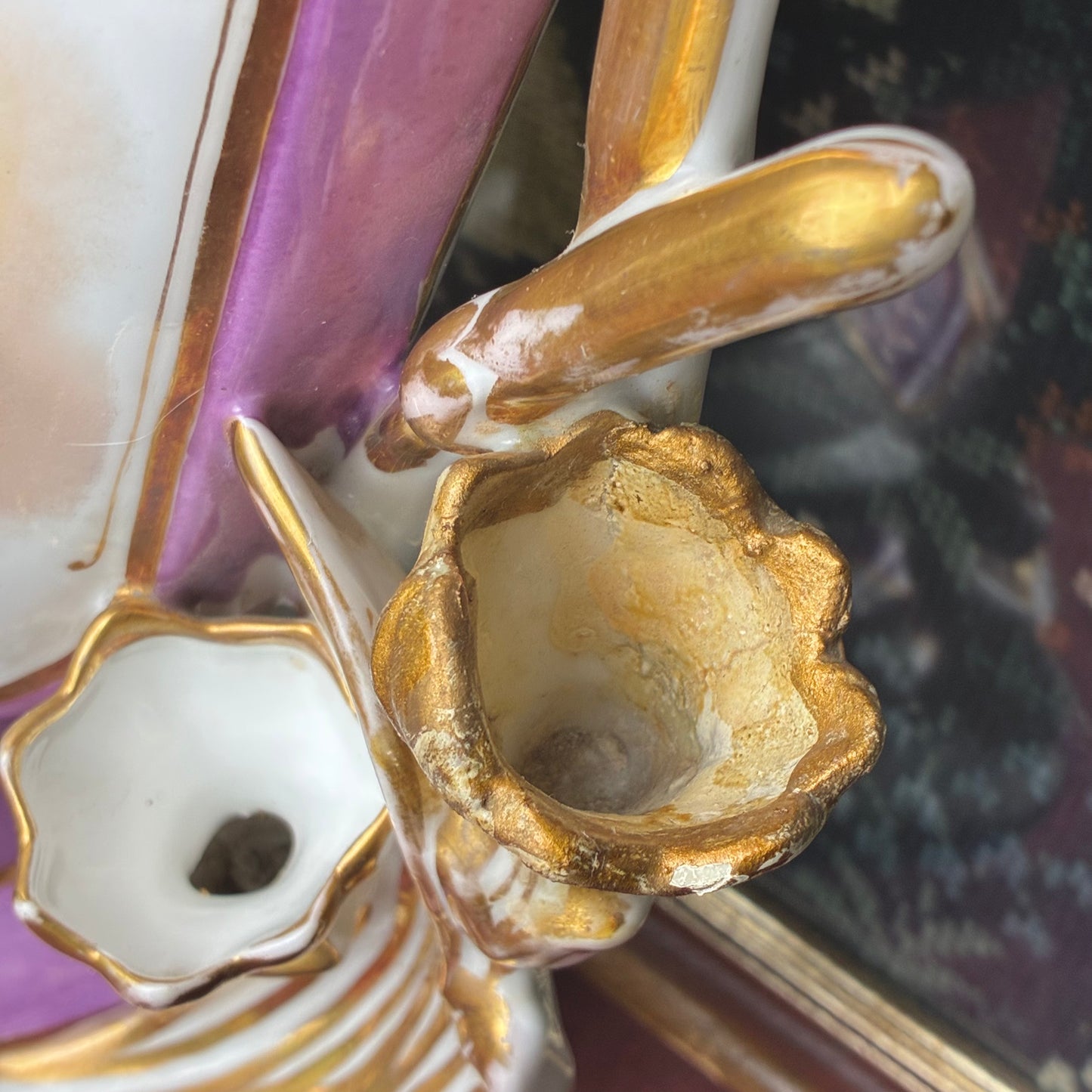 Sacred Heart Porcelain Vase