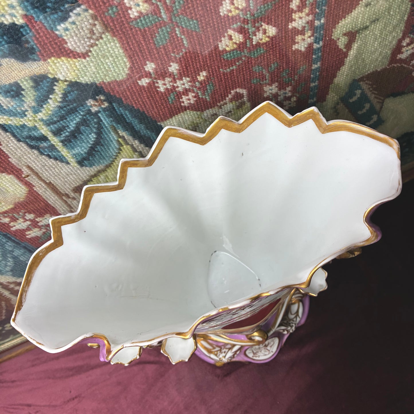 Sacred Heart Porcelain Vase