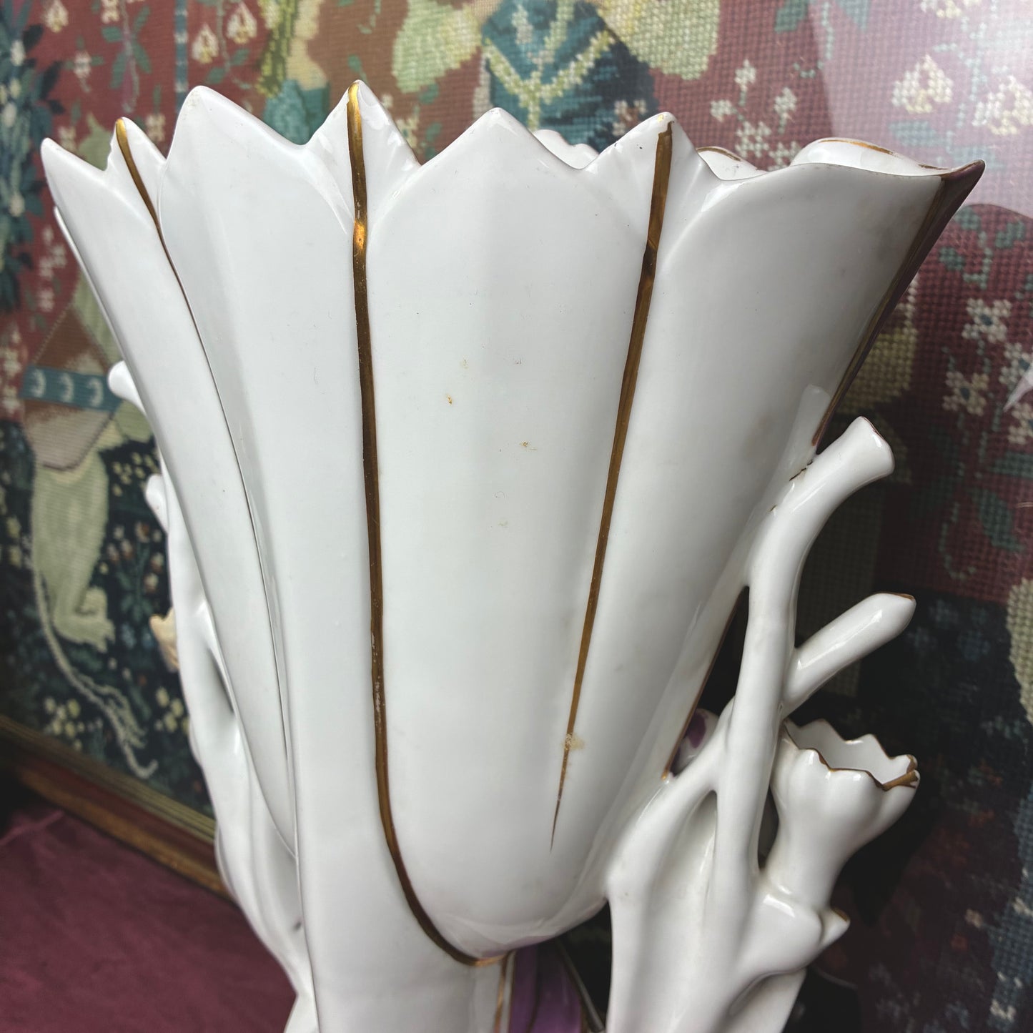 Sacred Heart Porcelain Vase