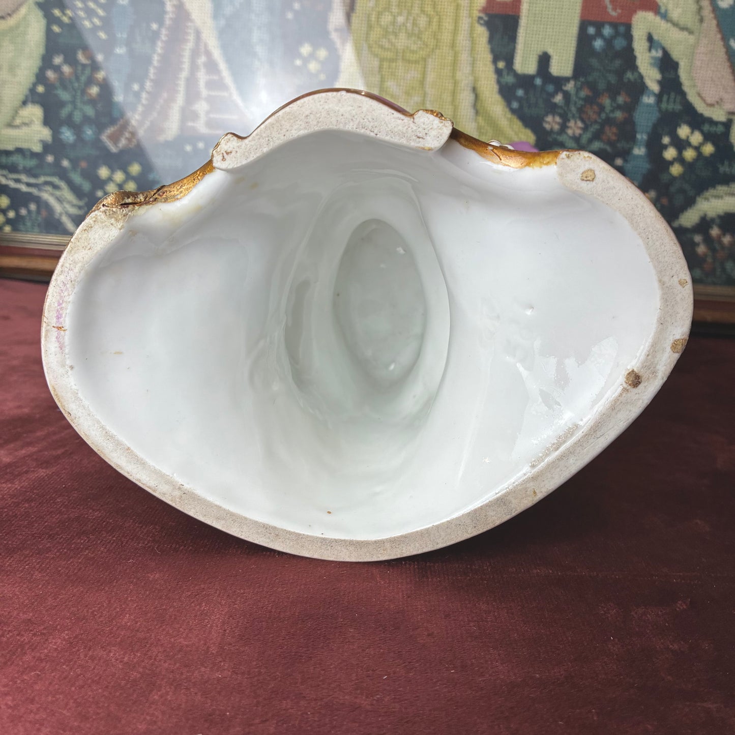 Sacred Heart Porcelain Vase