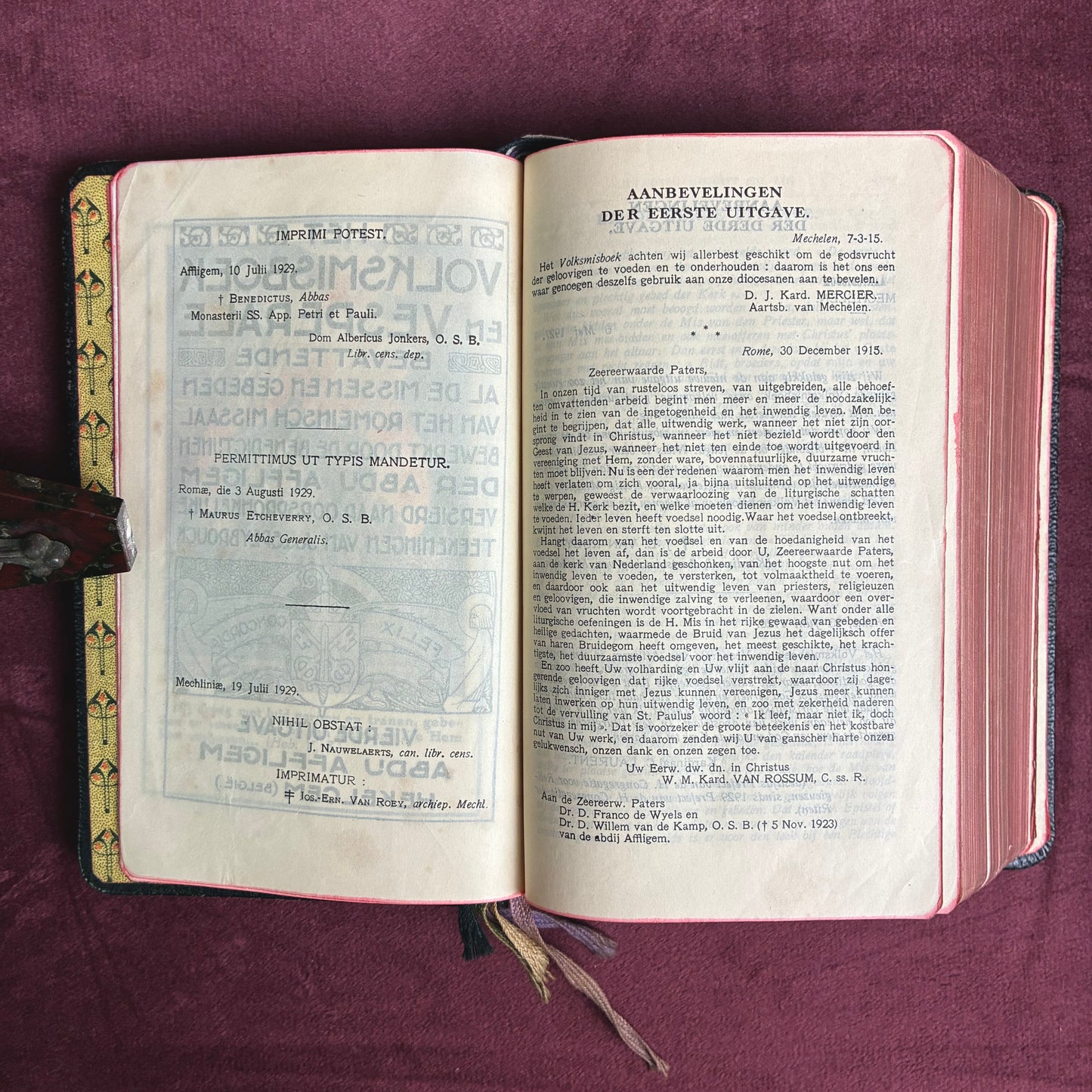 Missal and Vesperal by Benedictines of Affligem Abbey