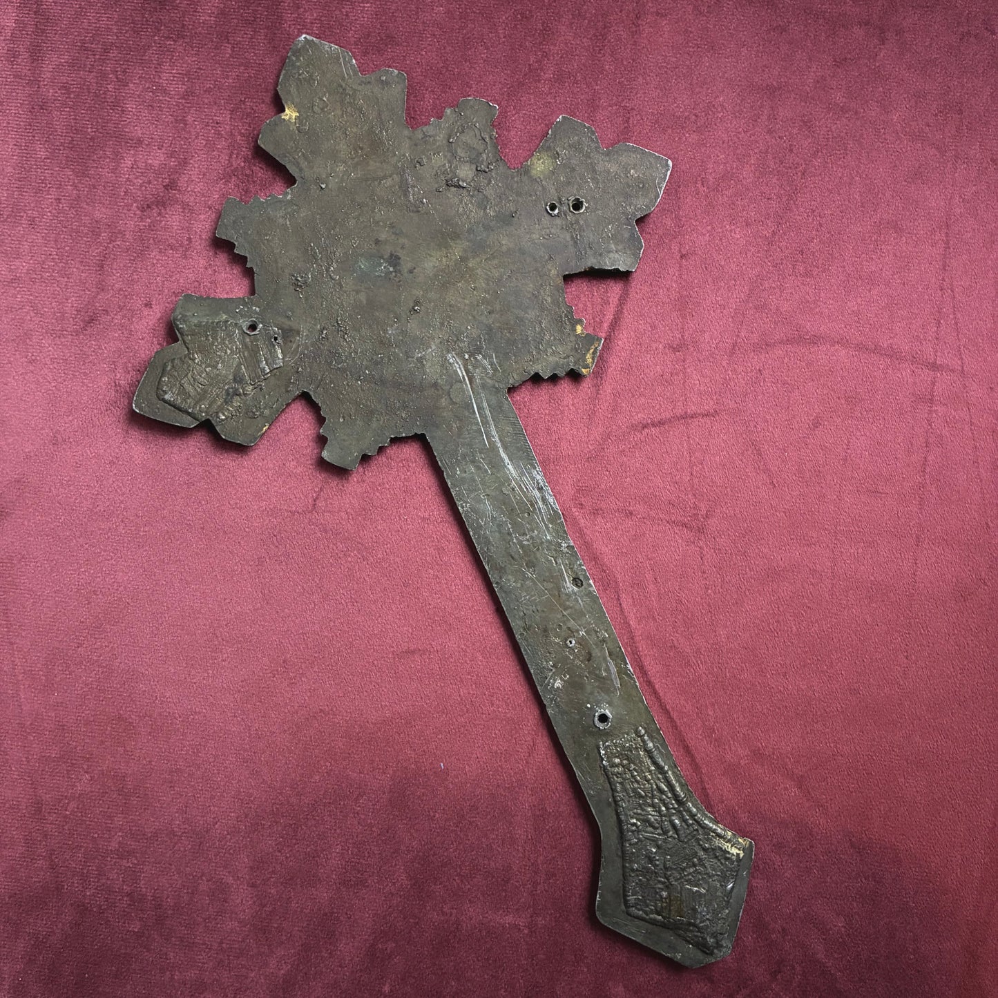 Foliate Rosette Cross