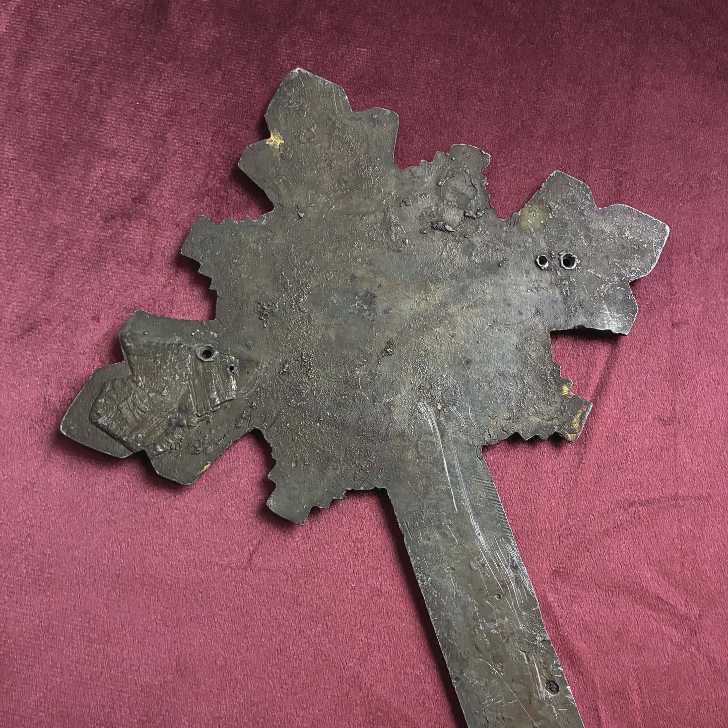 Foliate Rosette Cross