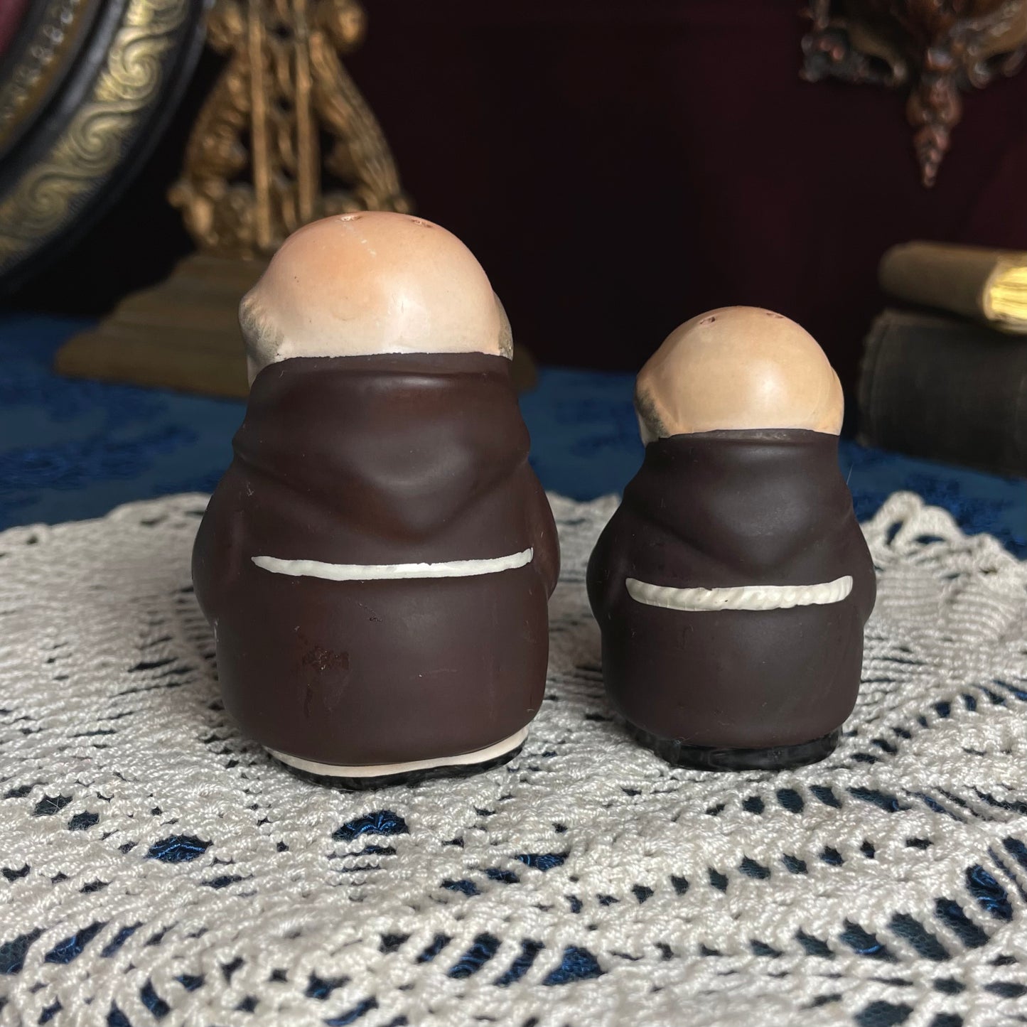Monk Salt and Pepper Shakers