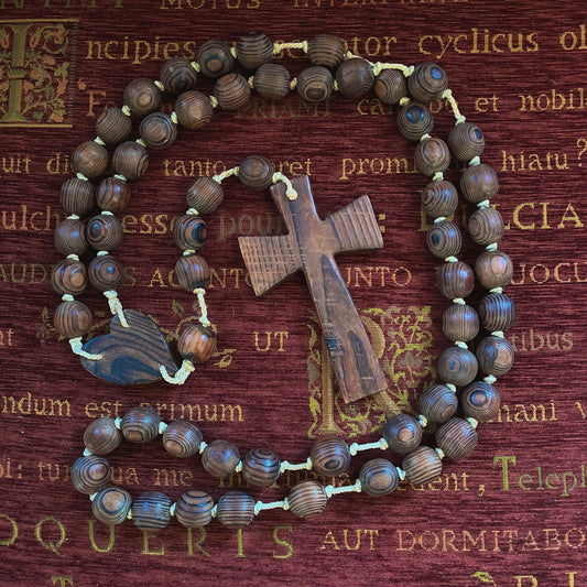 Big Wooden Rosary