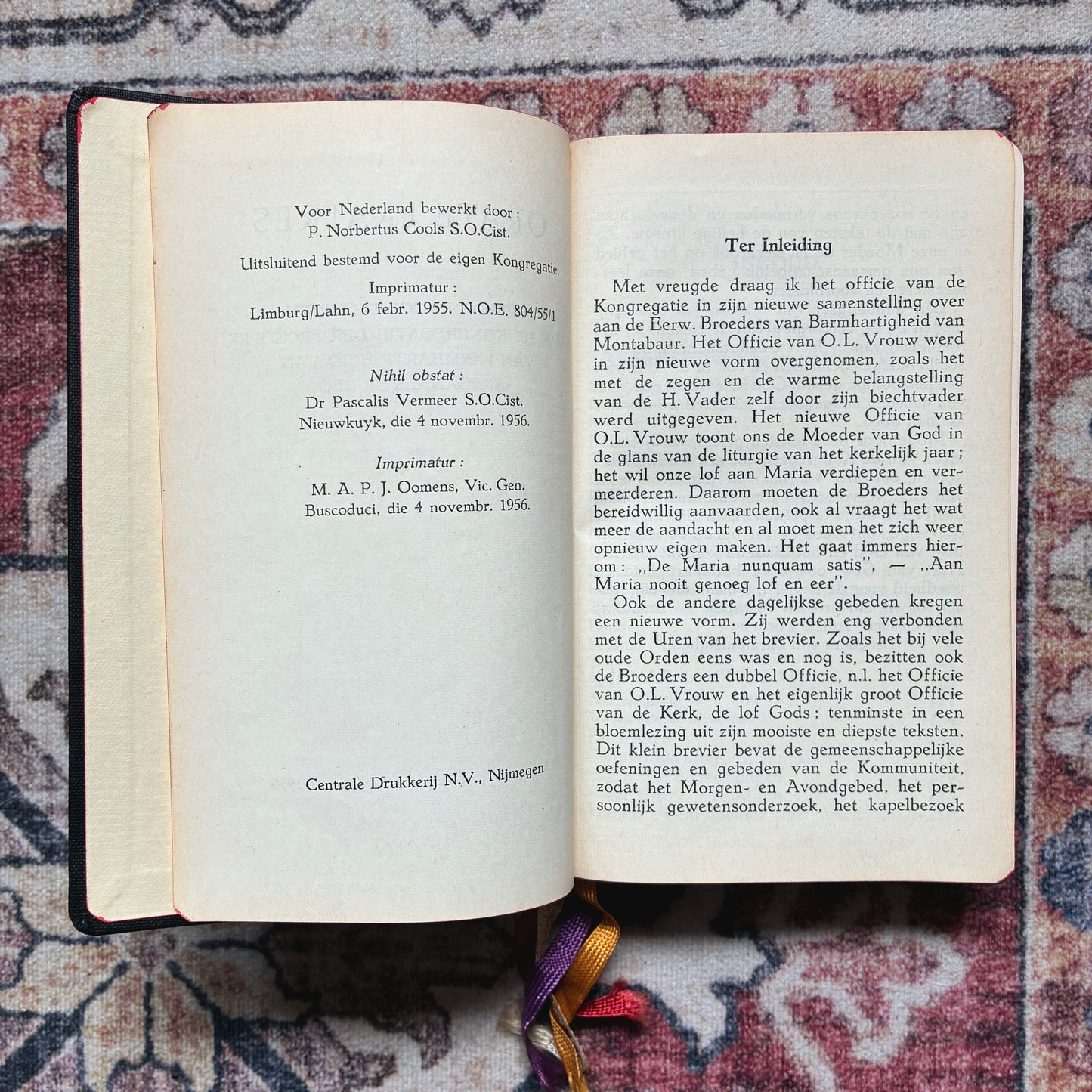 Little Office of the Blessed Virgin Mary 1956