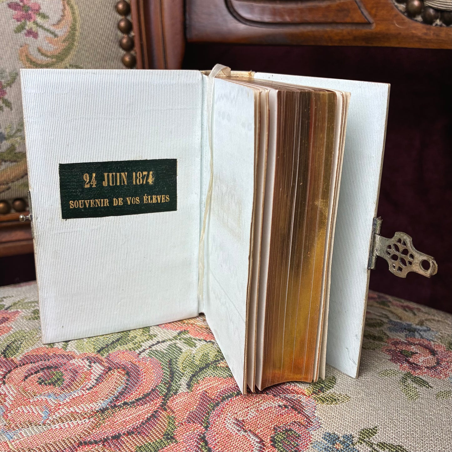 Paroissien Romain 1873 Faux Ivory