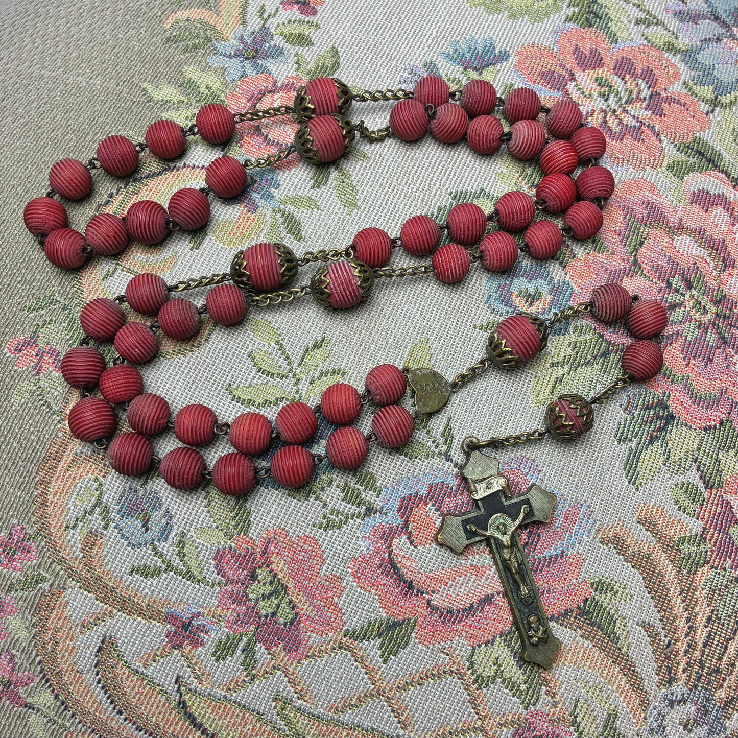 Casein Beaded Rosary