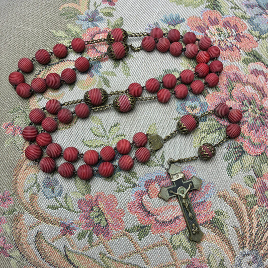 Casein Beaded Rosary