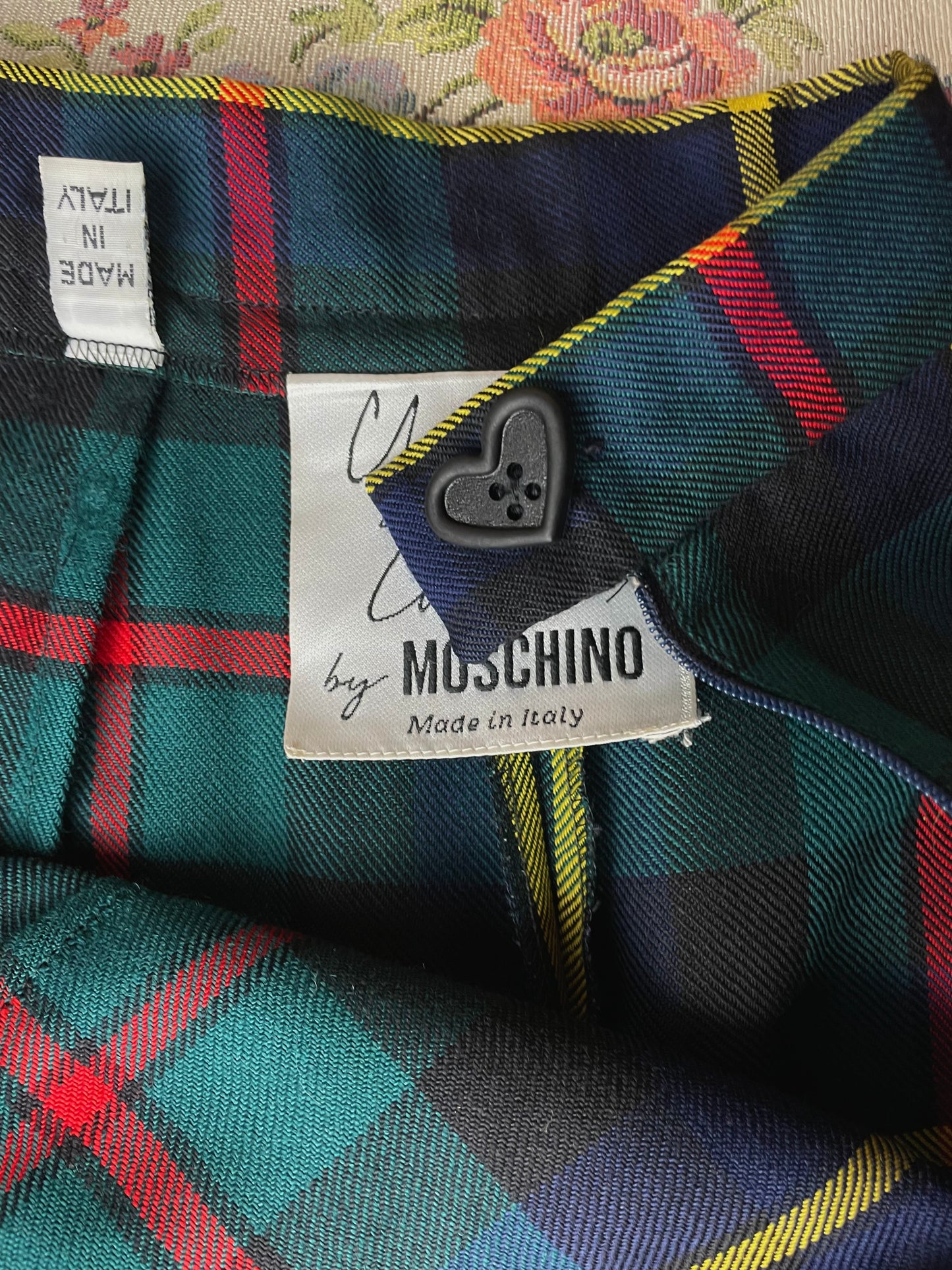 1990s Moschino Tartan Pants