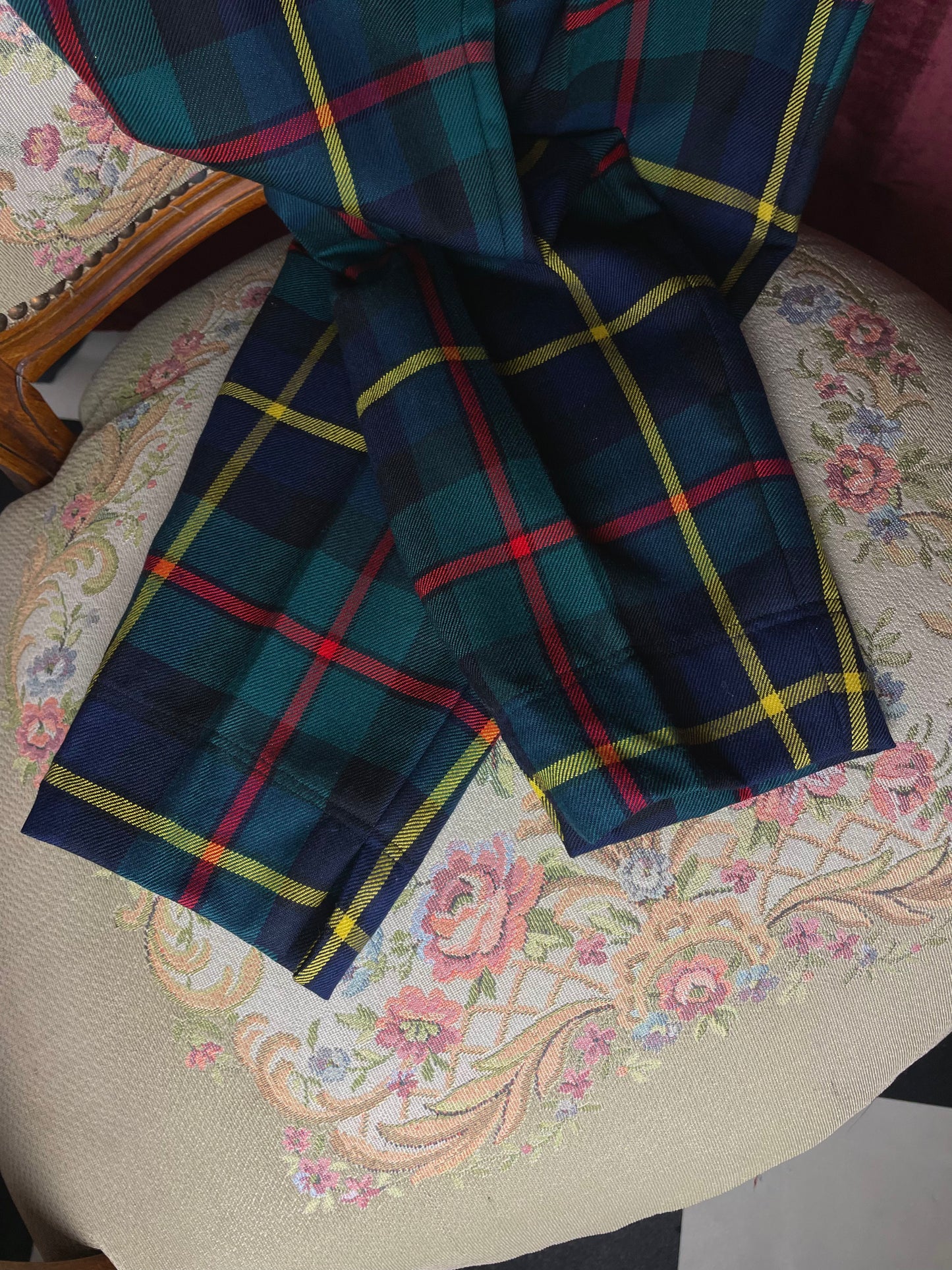 1990s Moschino Tartan Pants