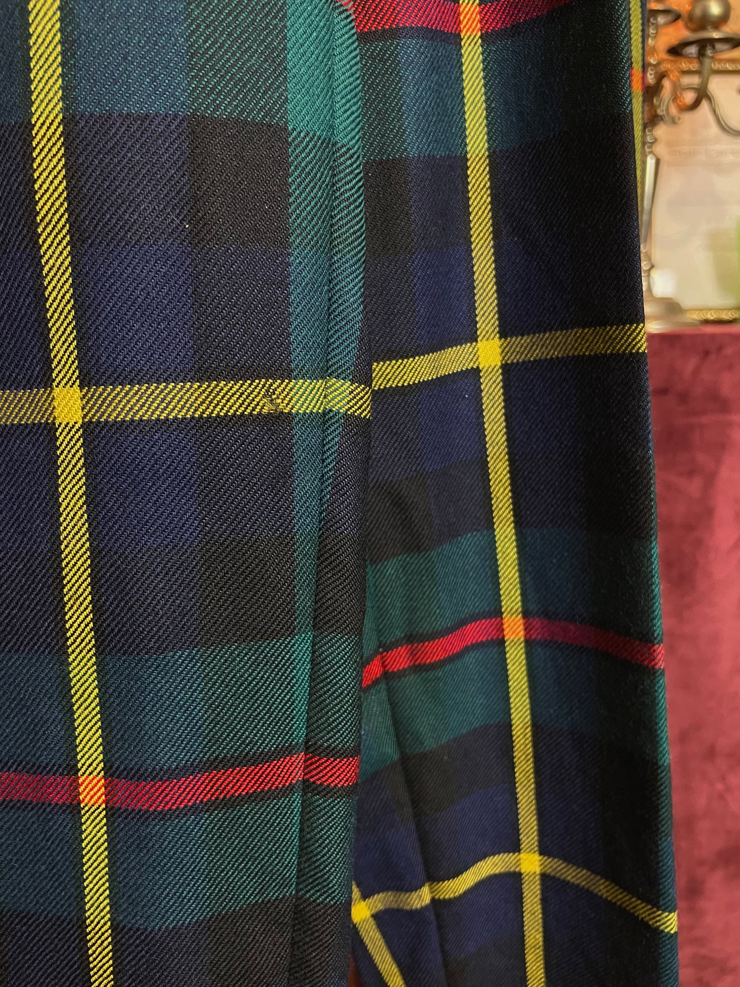 1990s Moschino Tartan Pants