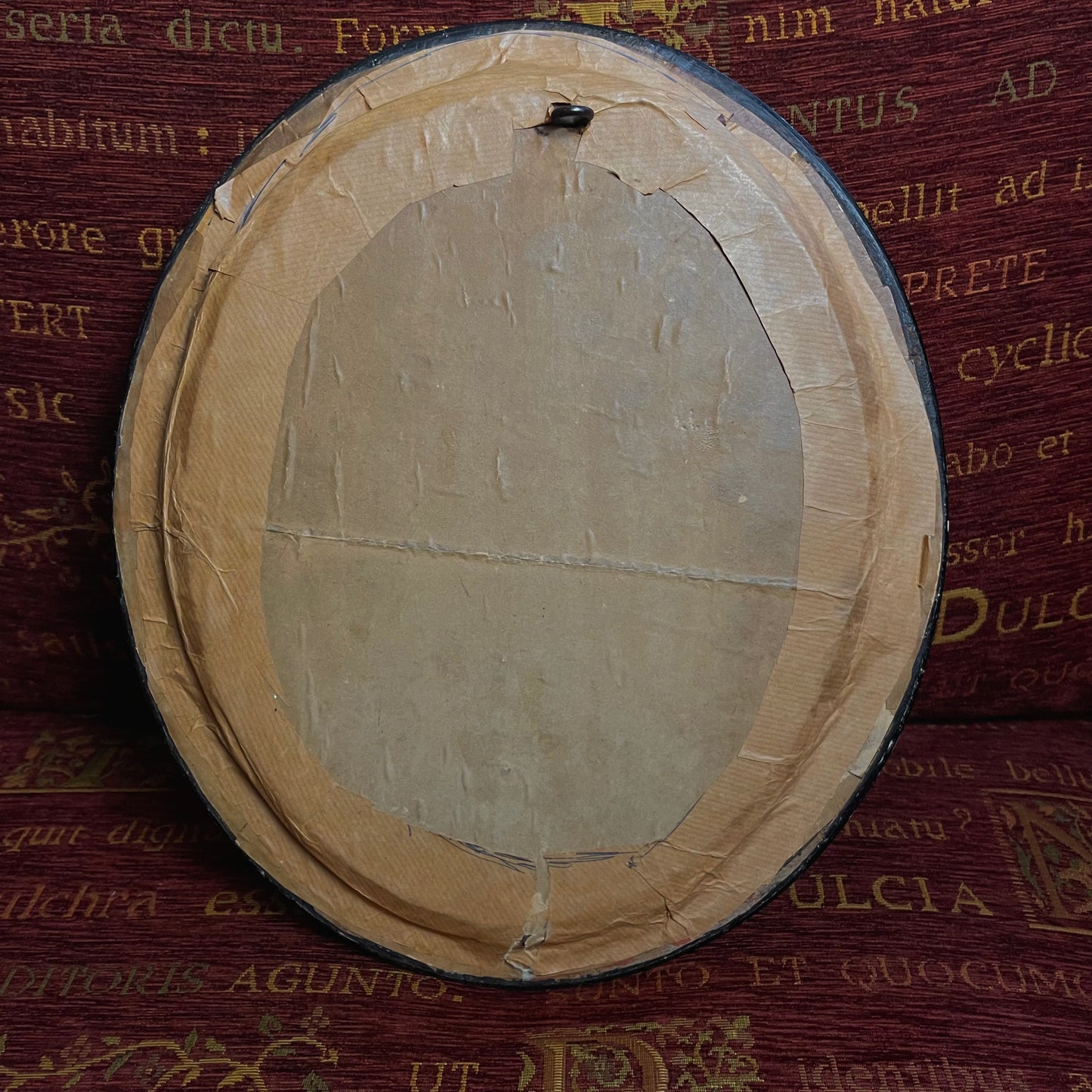 Framed Convex Glass Crucifix