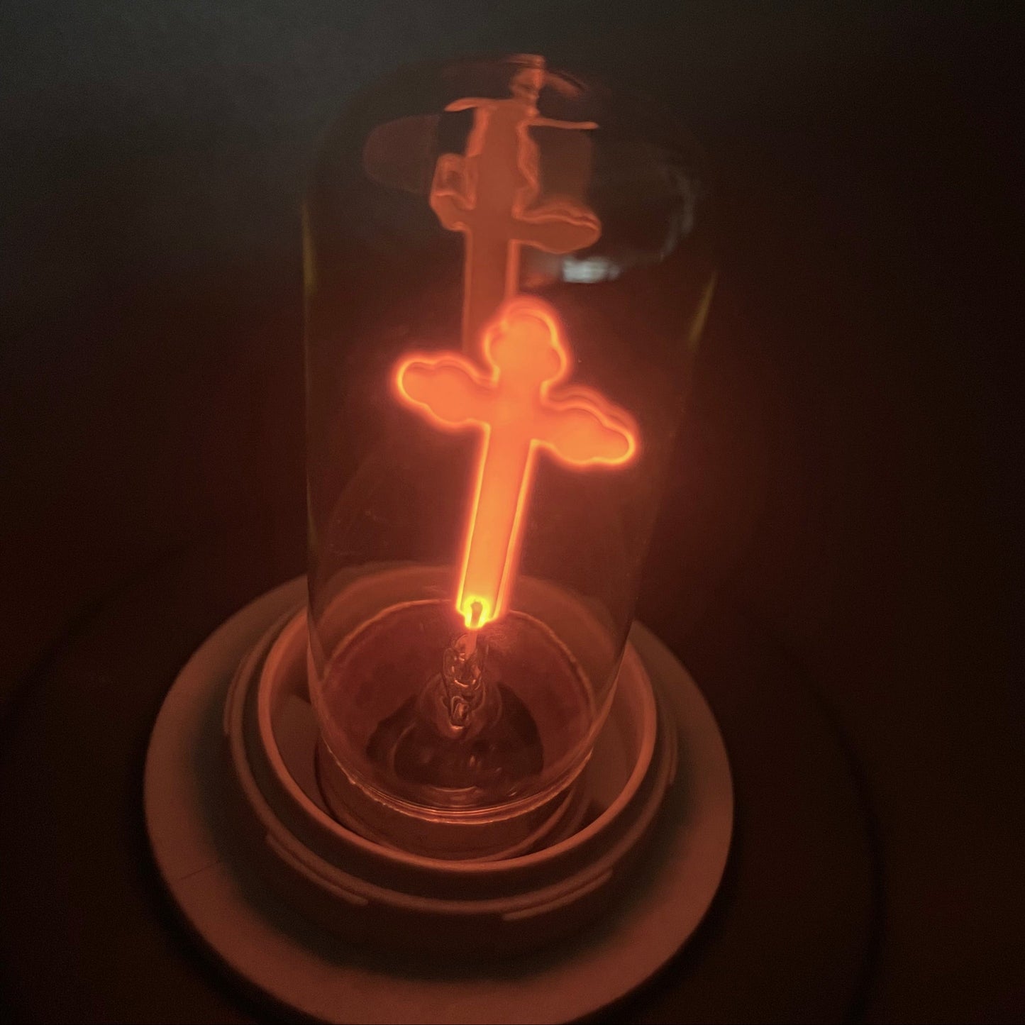 Neon Cross Light