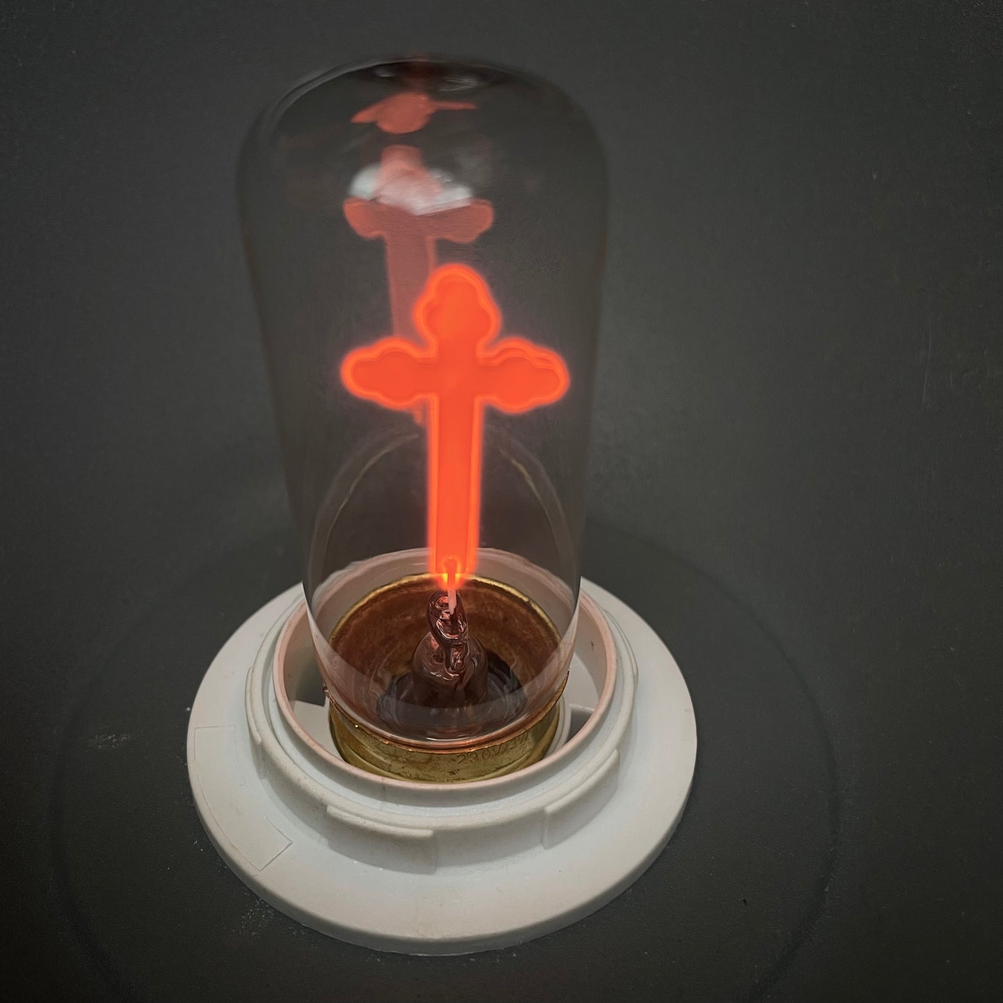 Neon Cross Light