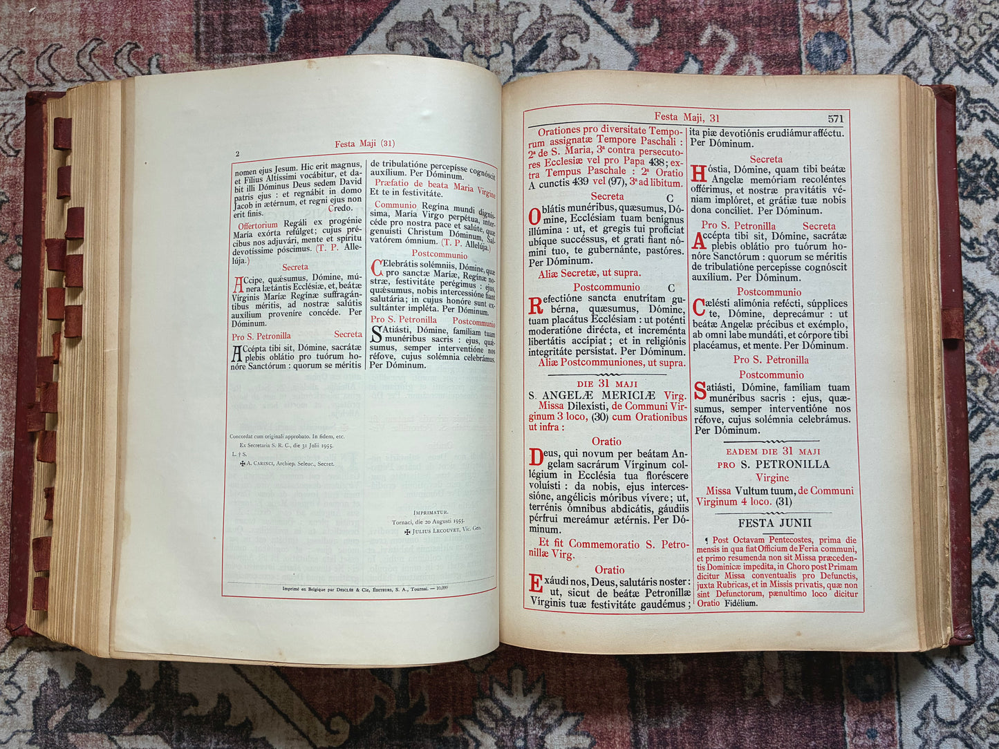 Missale Romanum 1921 - Expanded Version