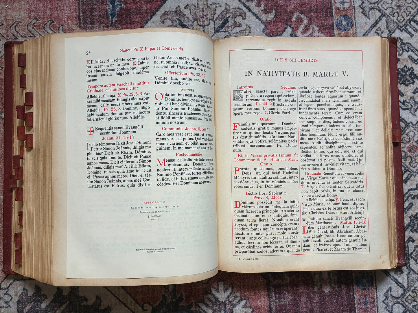 Missale Romanum 1921 - Expanded Version