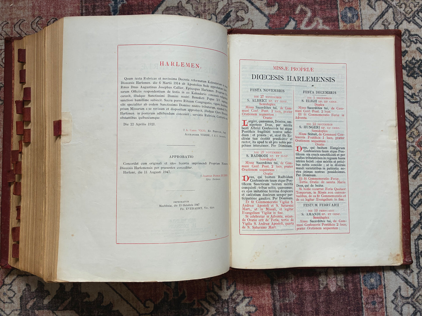 Missale Romanum 1921 - Expanded Version