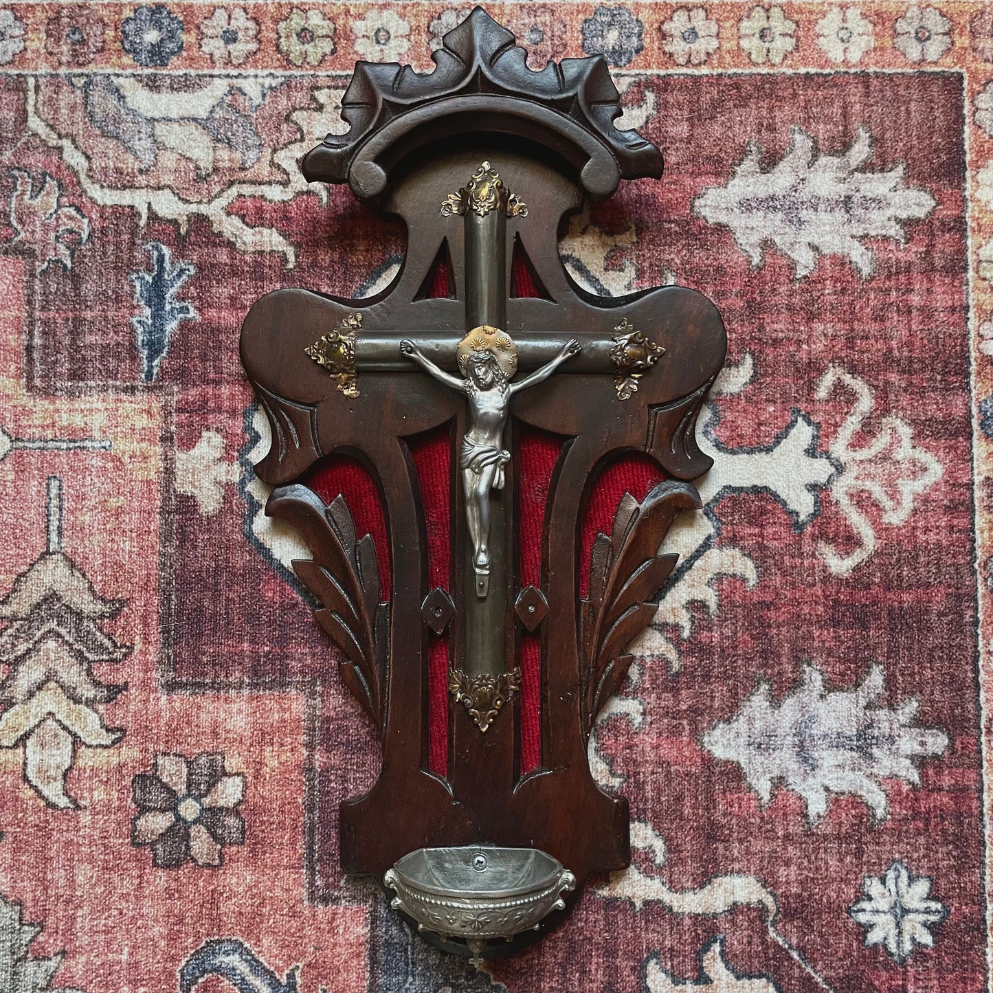 Crowned Holy Water Font