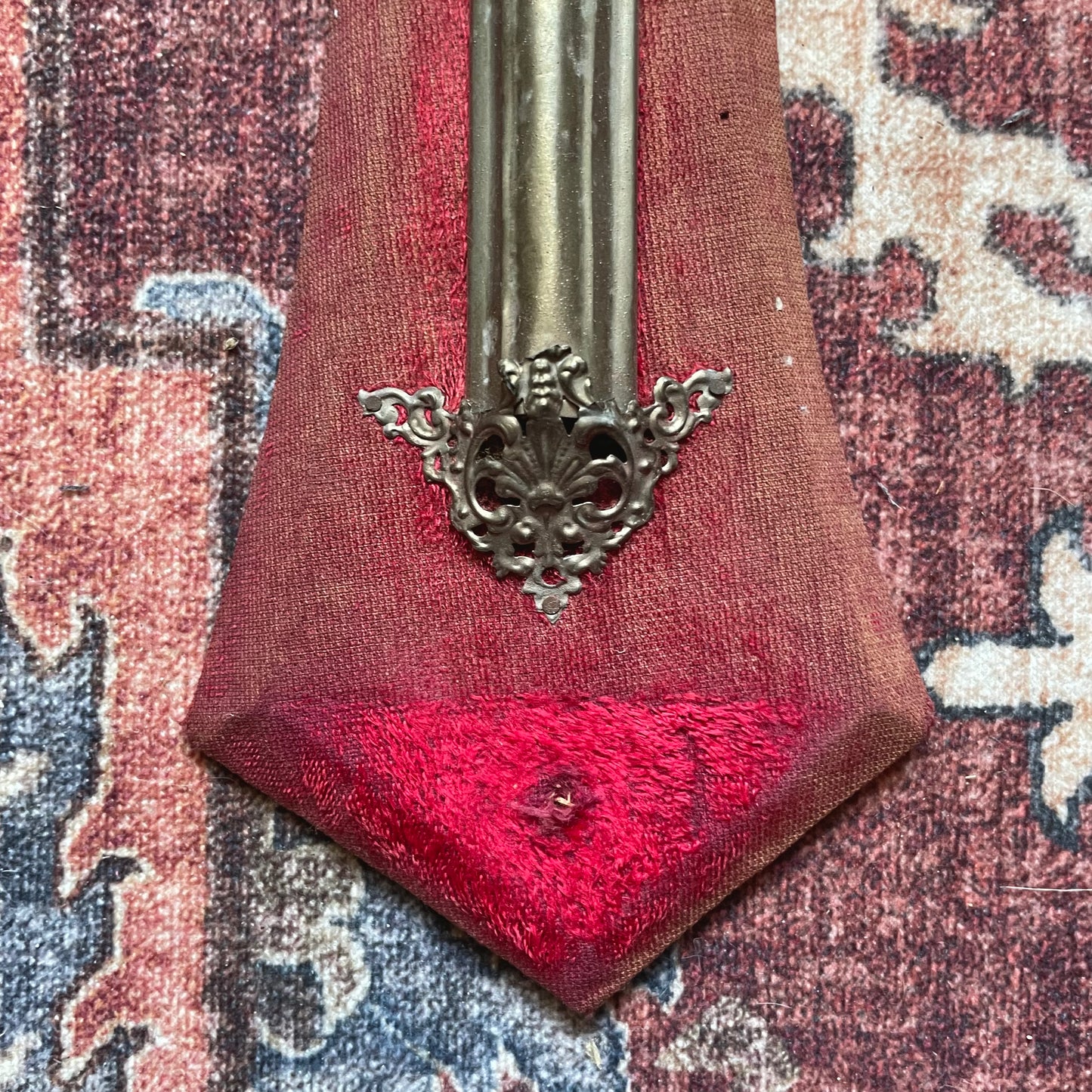 Crucifix Red Velvet