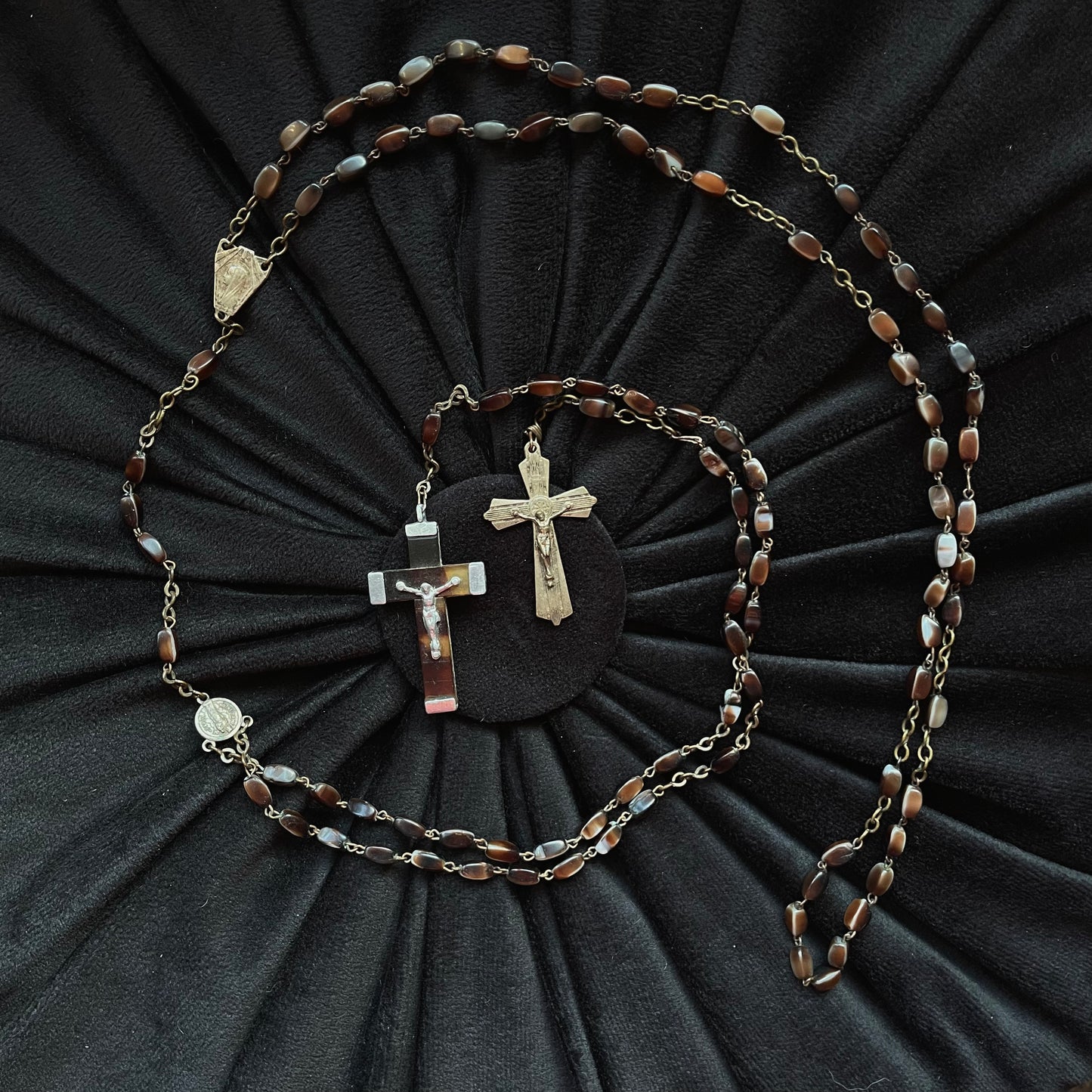 Double Glass Rosary