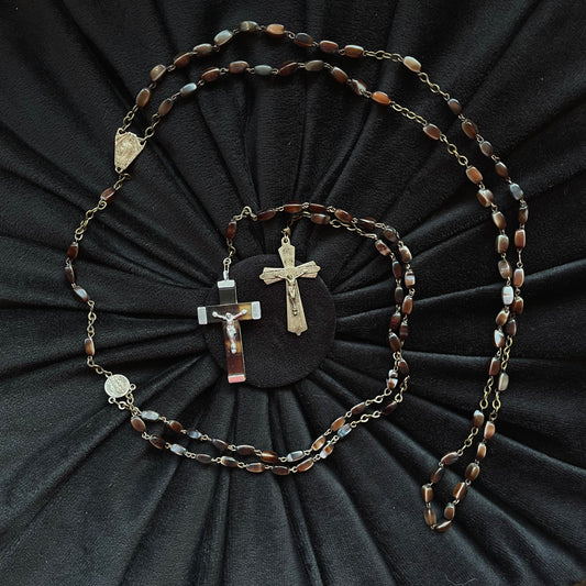 Double Glass Rosary