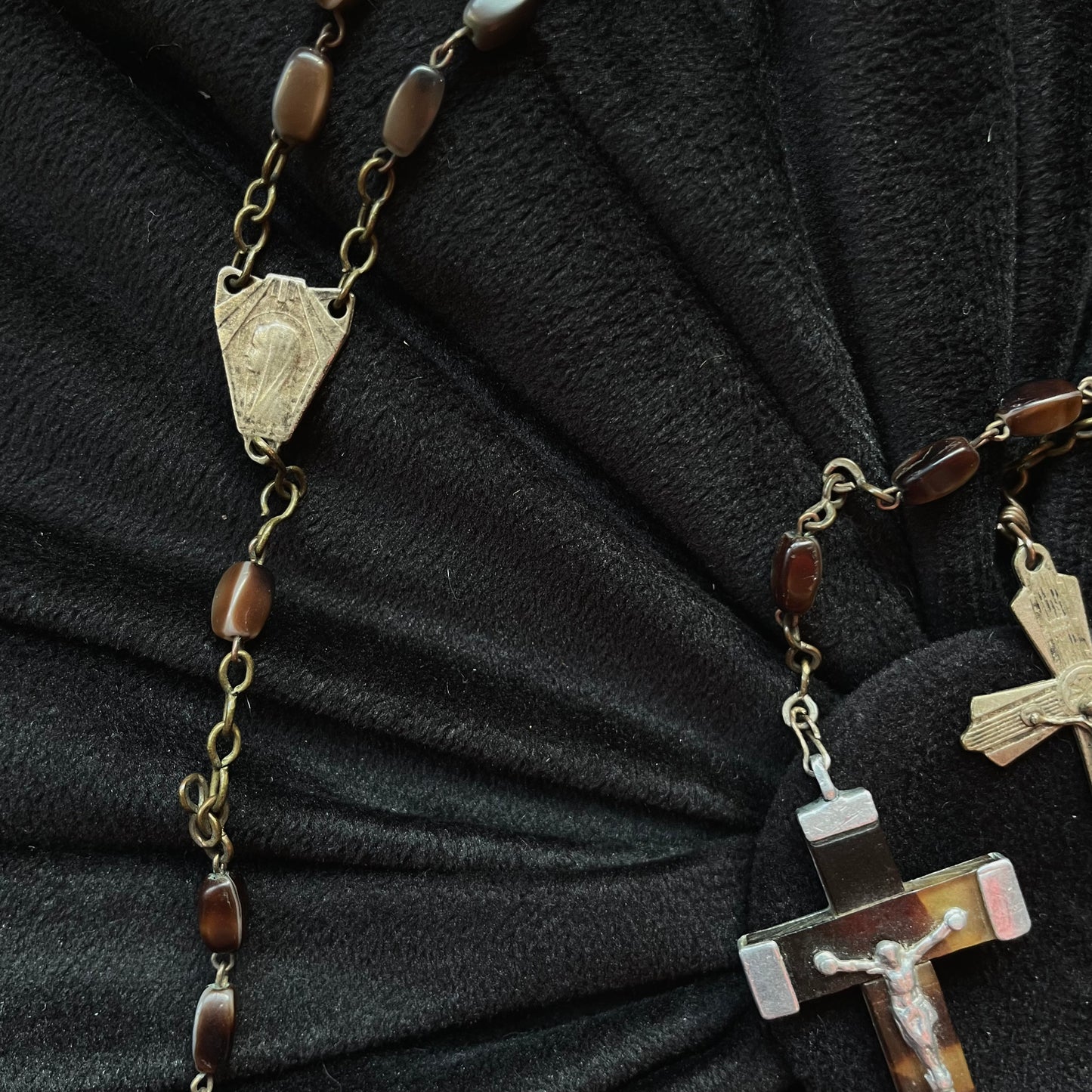 Double Glass Rosary