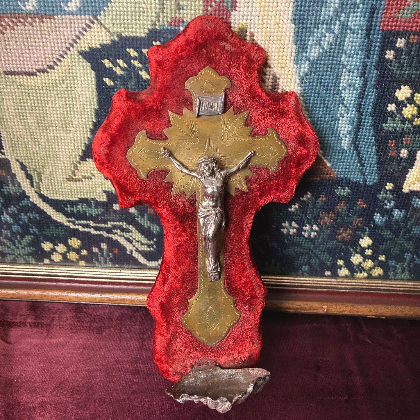 Holy Water Font Copper