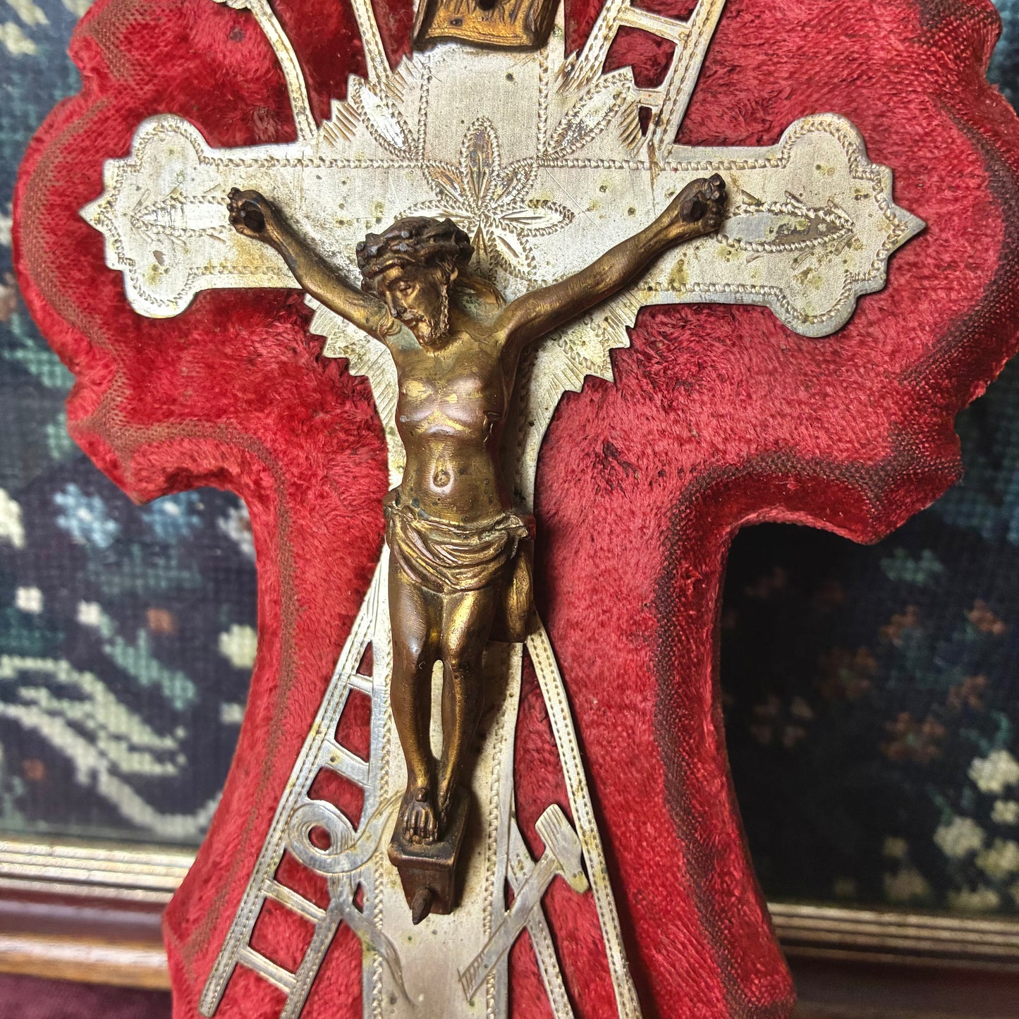 Arma Christi Holy Water Font