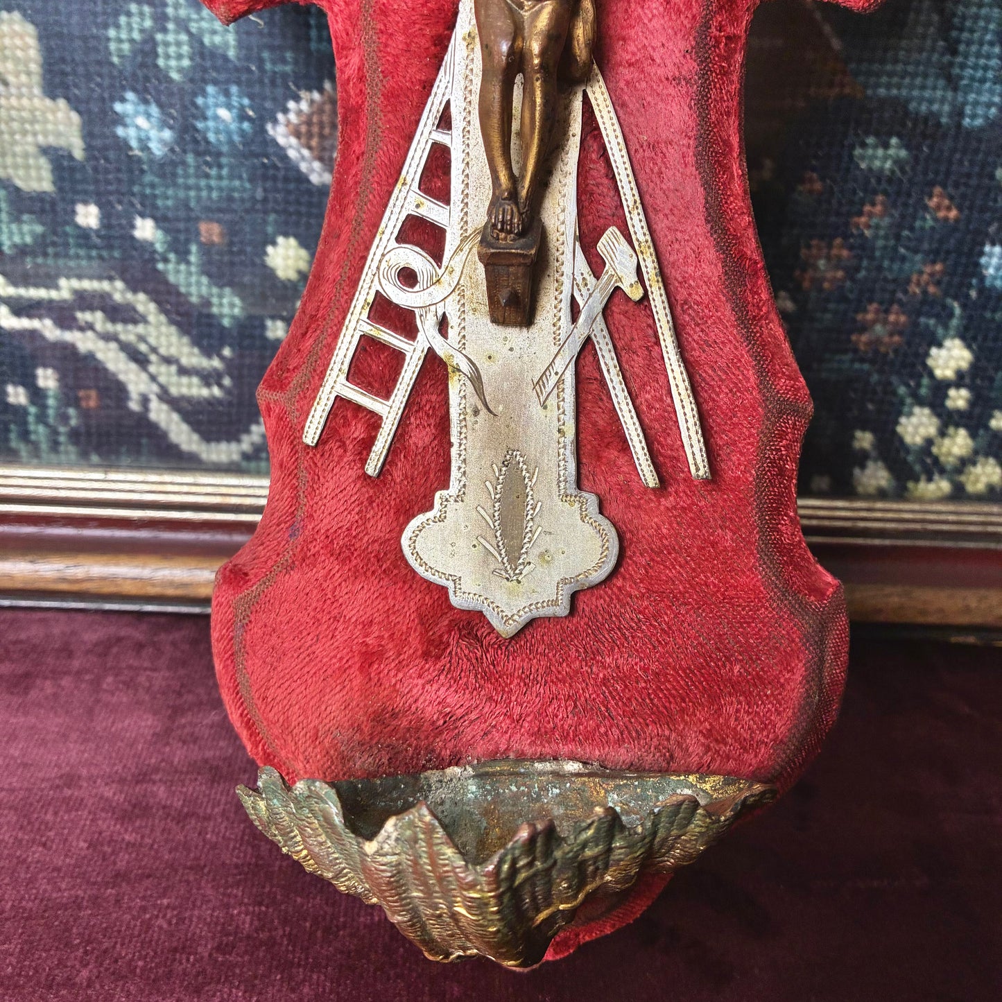 Arma Christi Holy Water Font