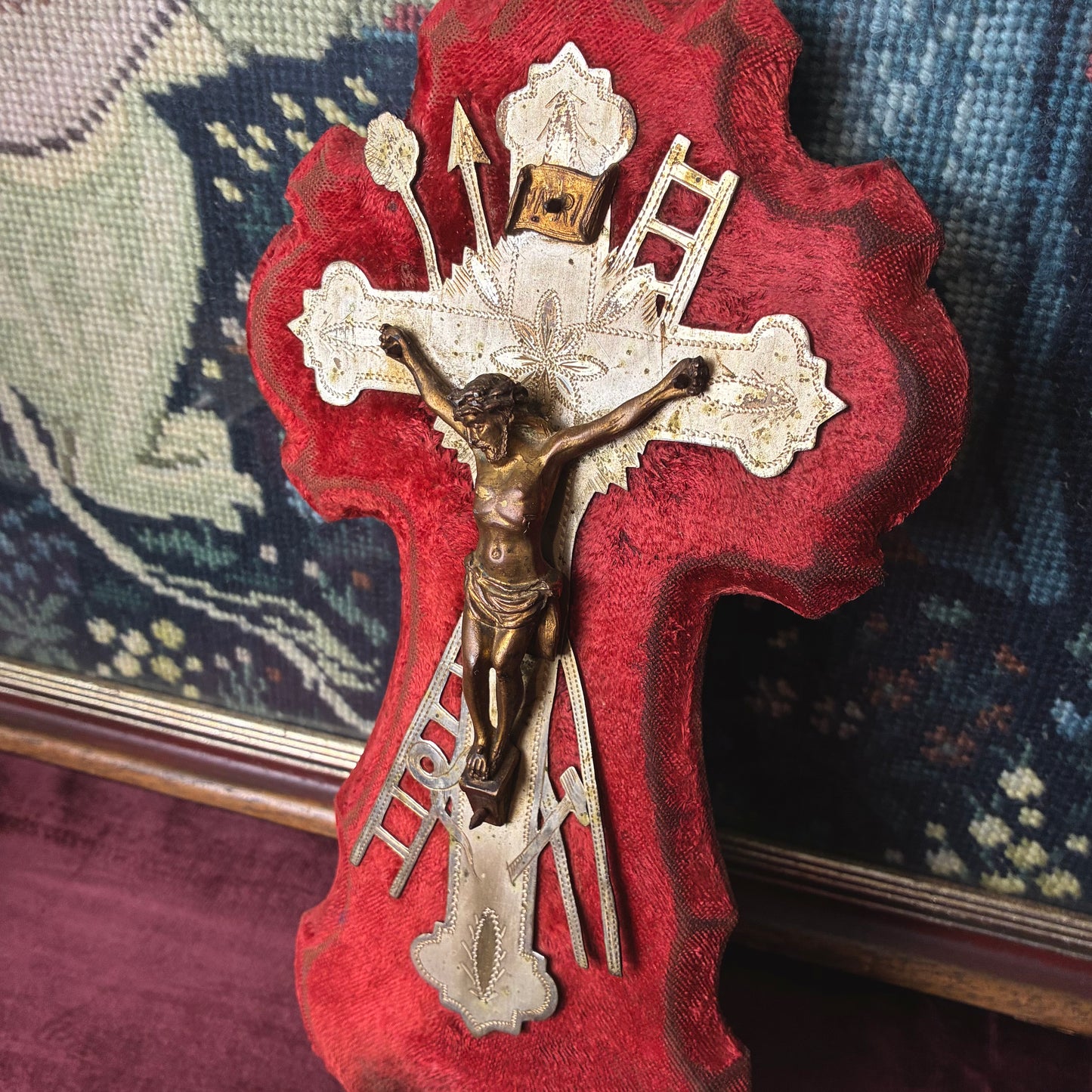 Arma Christi Holy Water Font