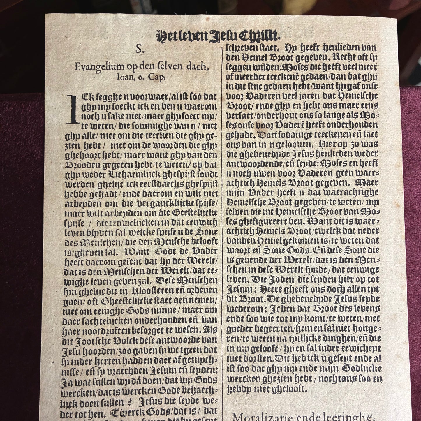 Het Leven ons Heeren Jesu Christi - 1618