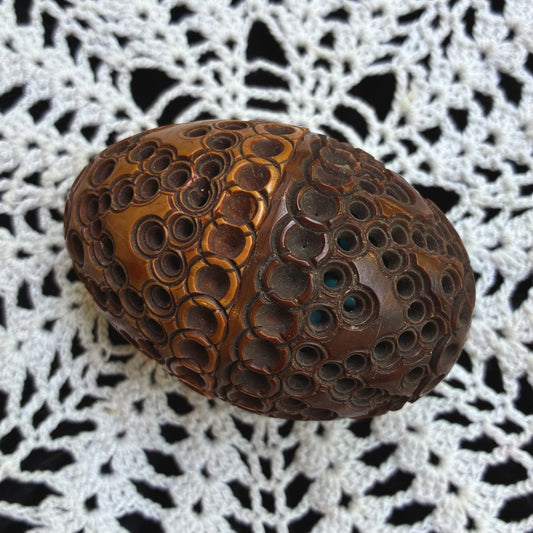 Coquilla Nut Rosary Holder