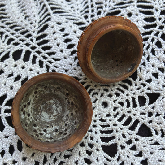 Coquilla Nut Rosary Holder