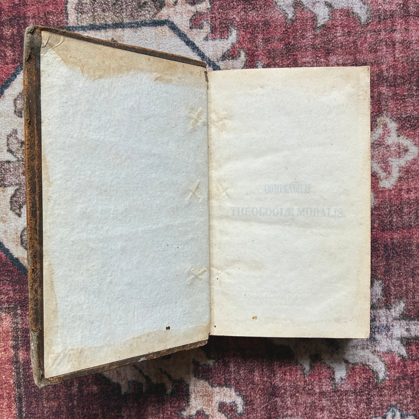 Compendium Theologiae Moralis - 1852