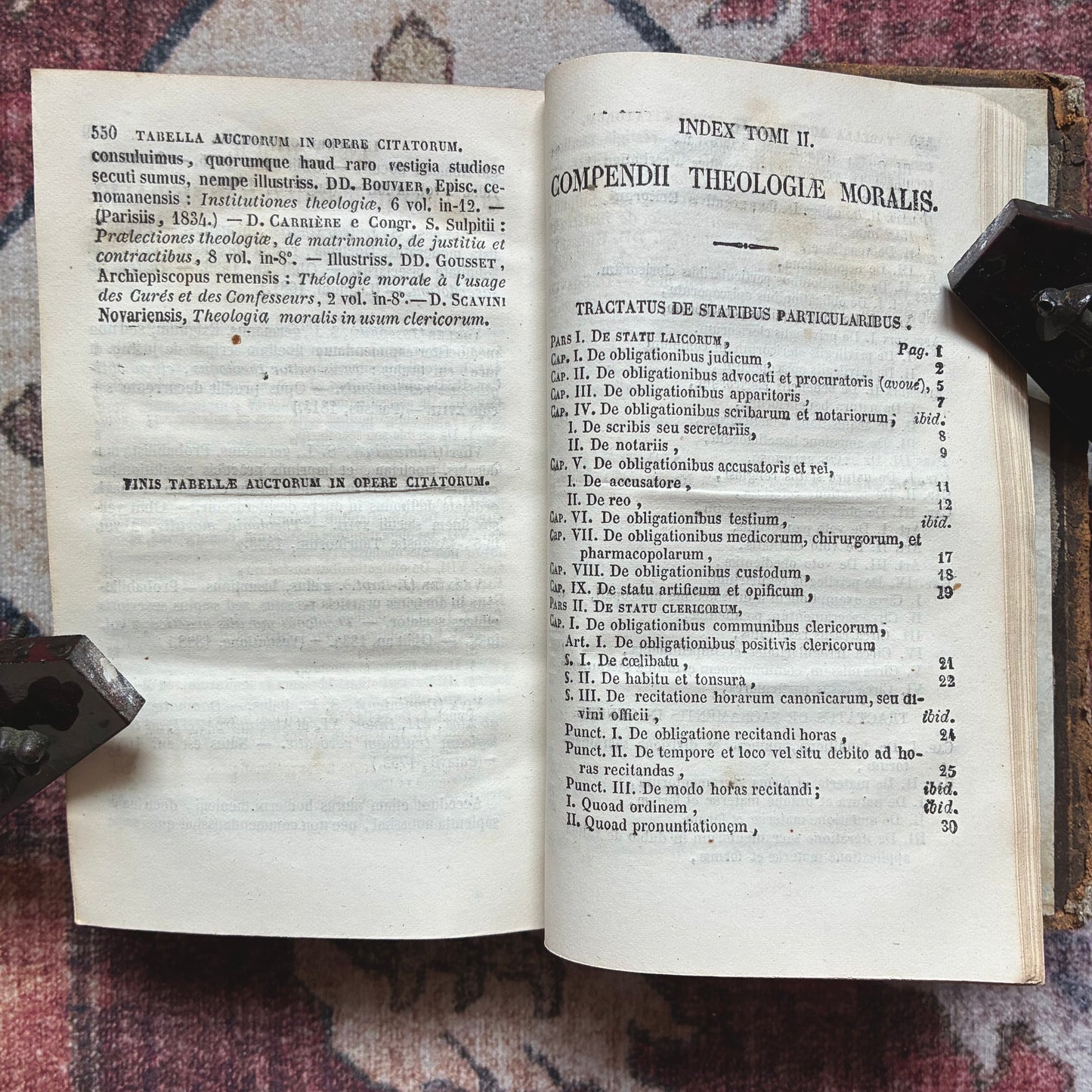 Compendium Theologiae Moralis - 1852