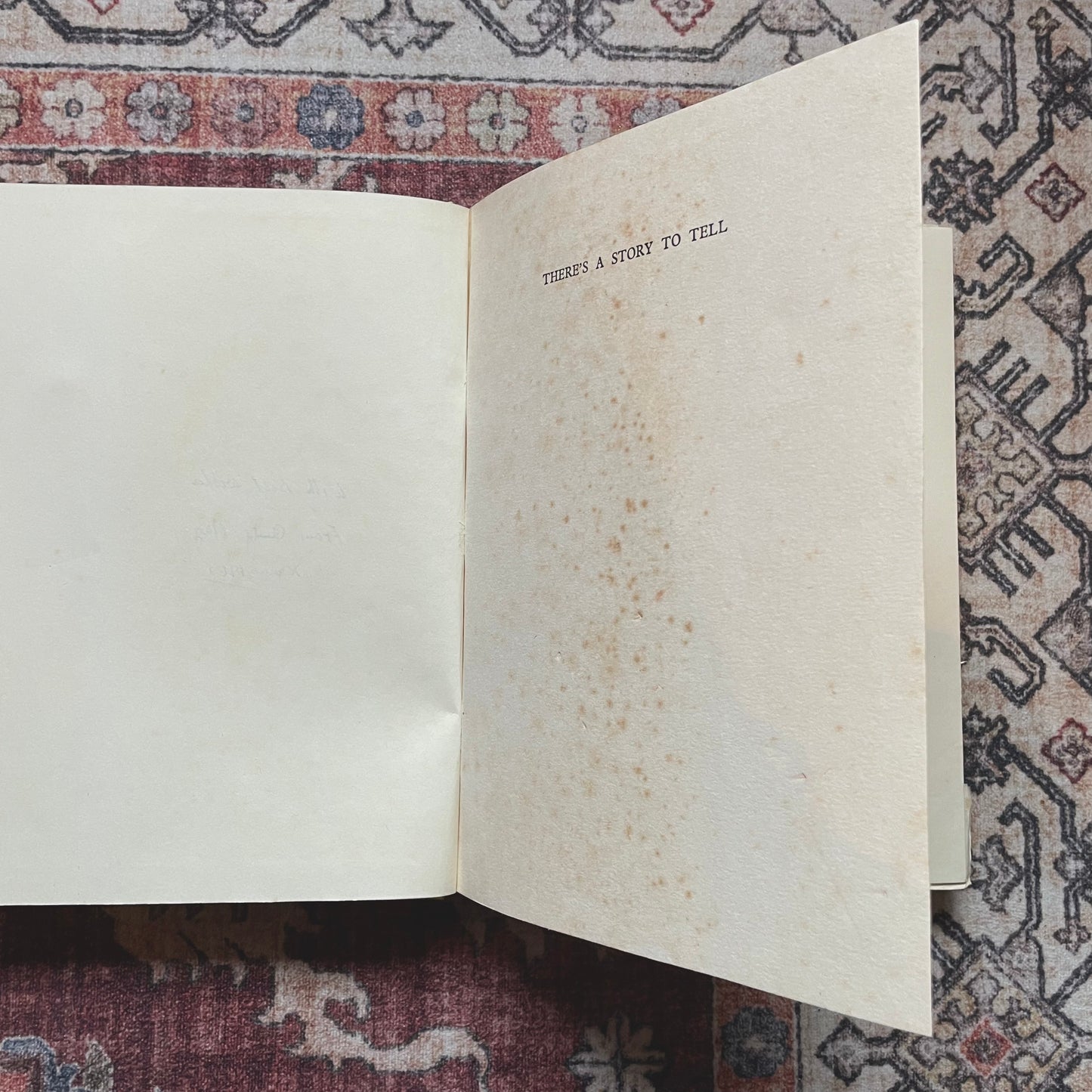 There's a Story to Tell Book