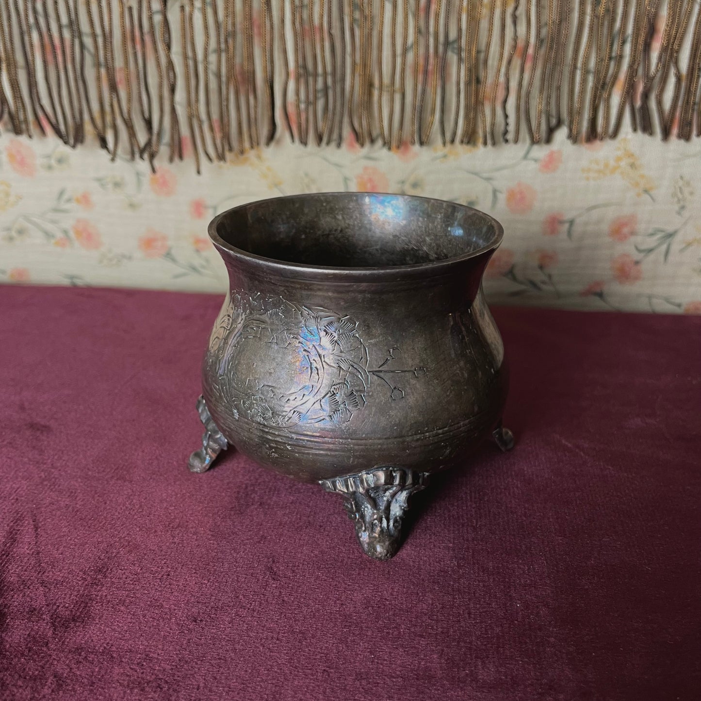 Antique Silver Pot