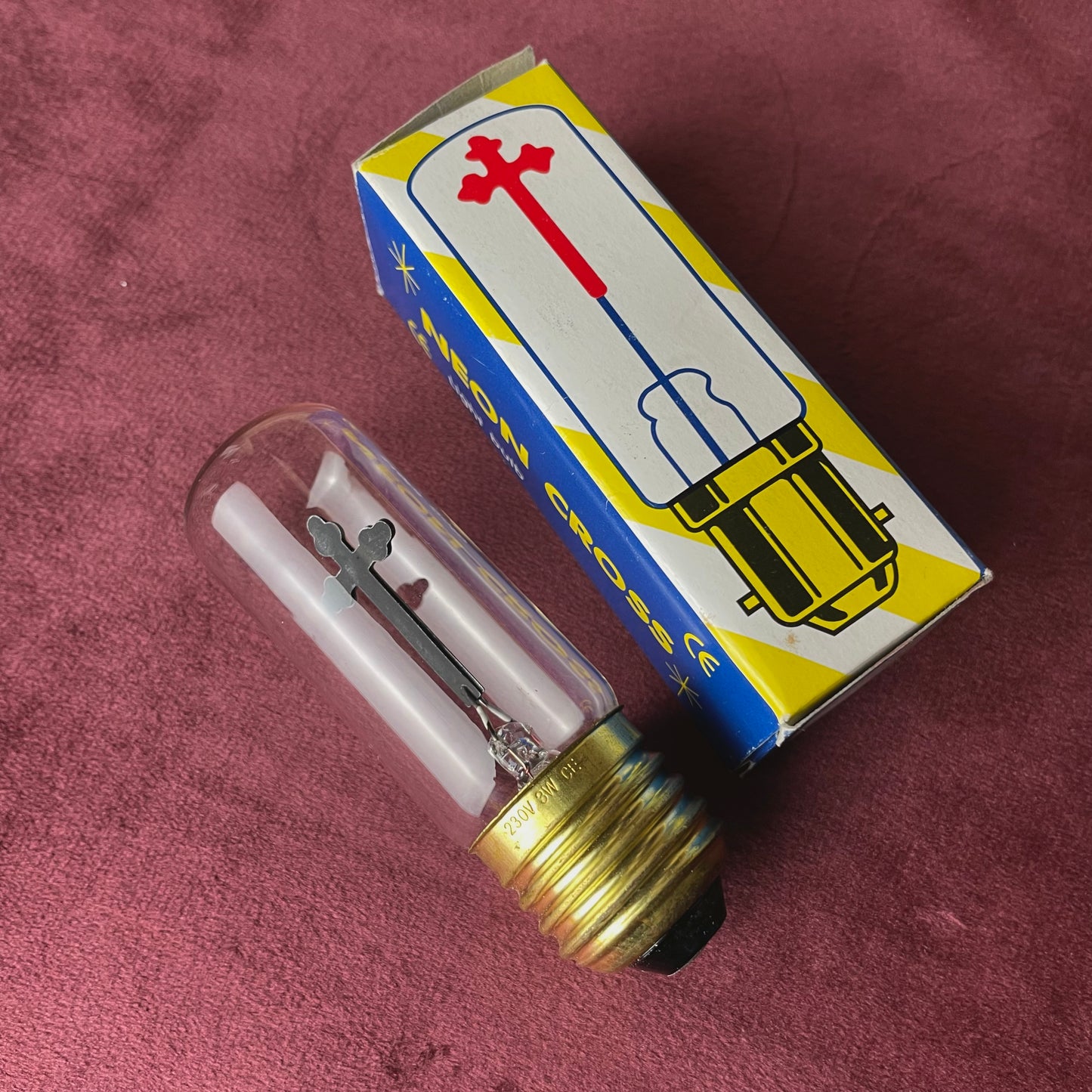 Neon Cross Light