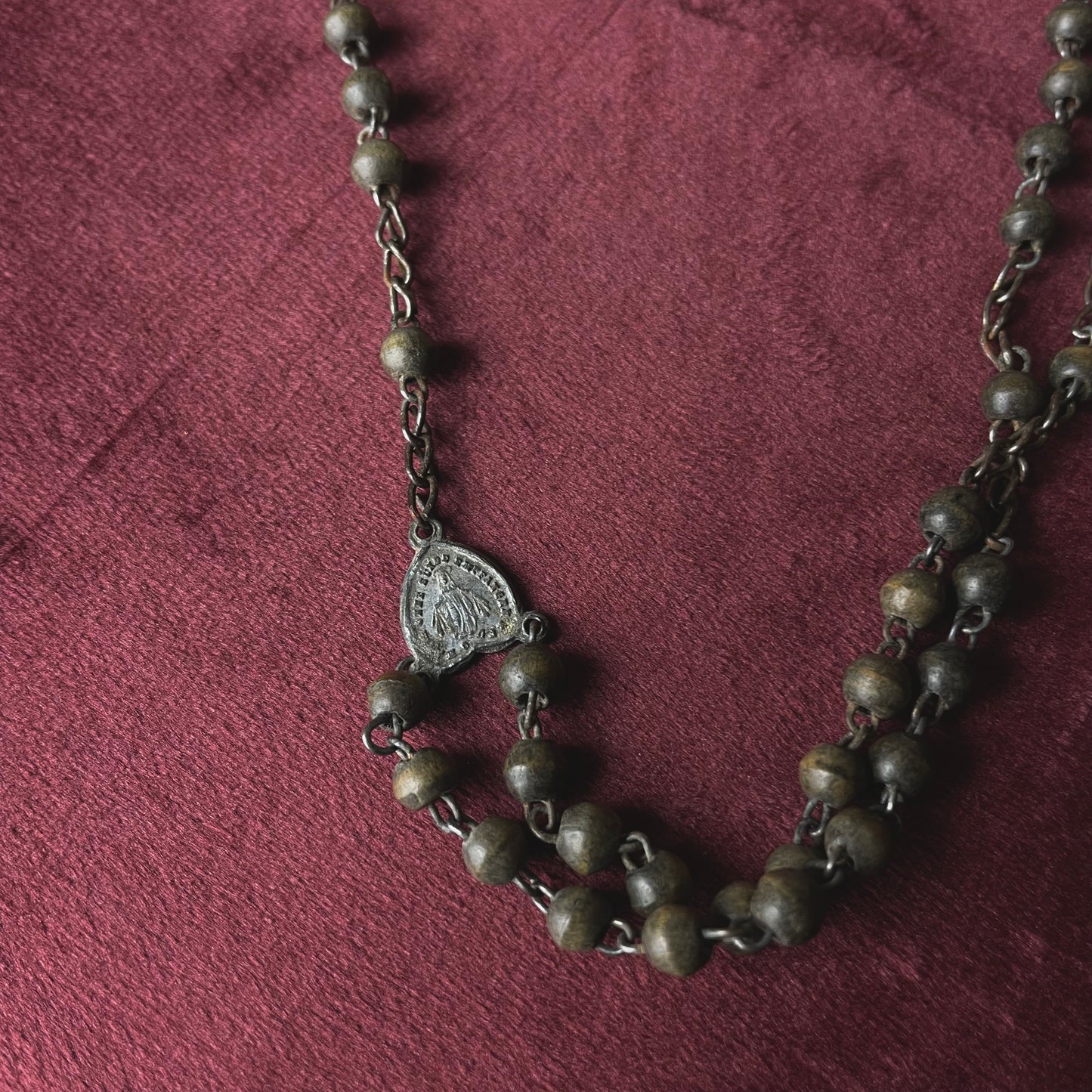 German Wooden Rosary
