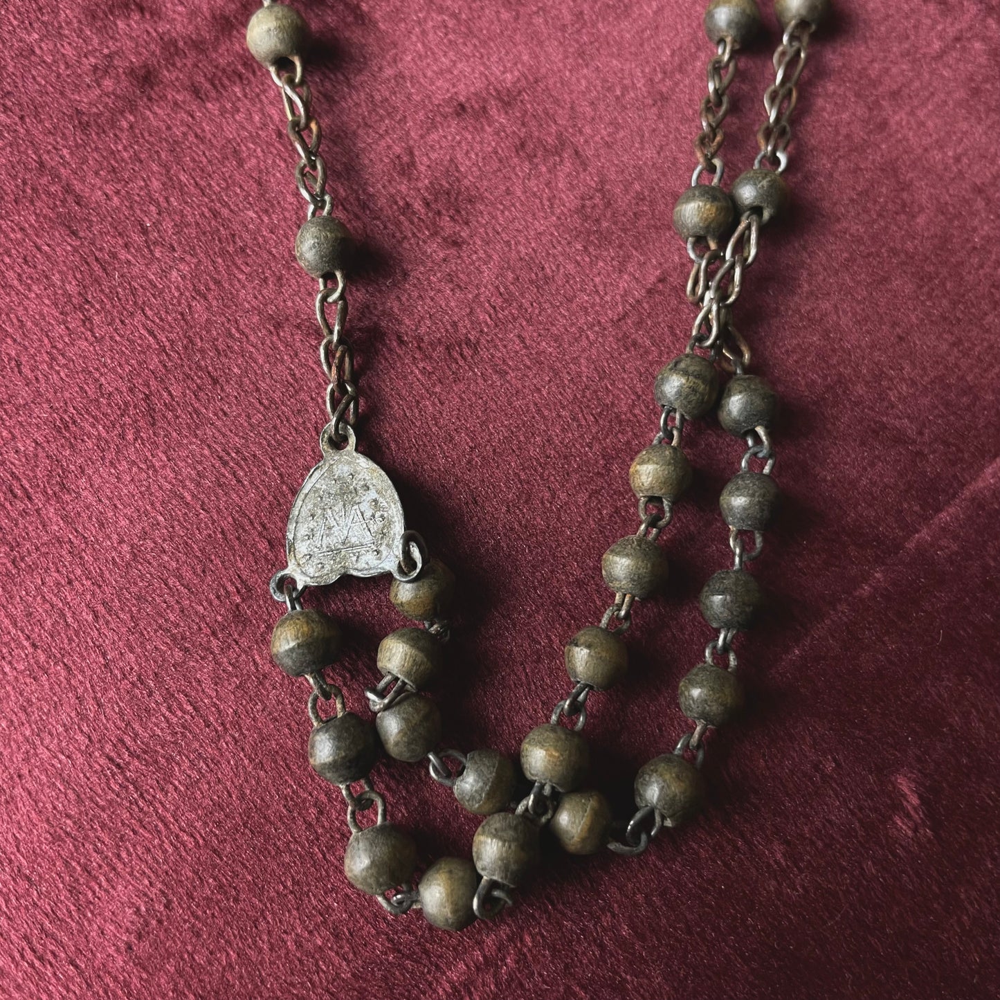 German Wooden Rosary