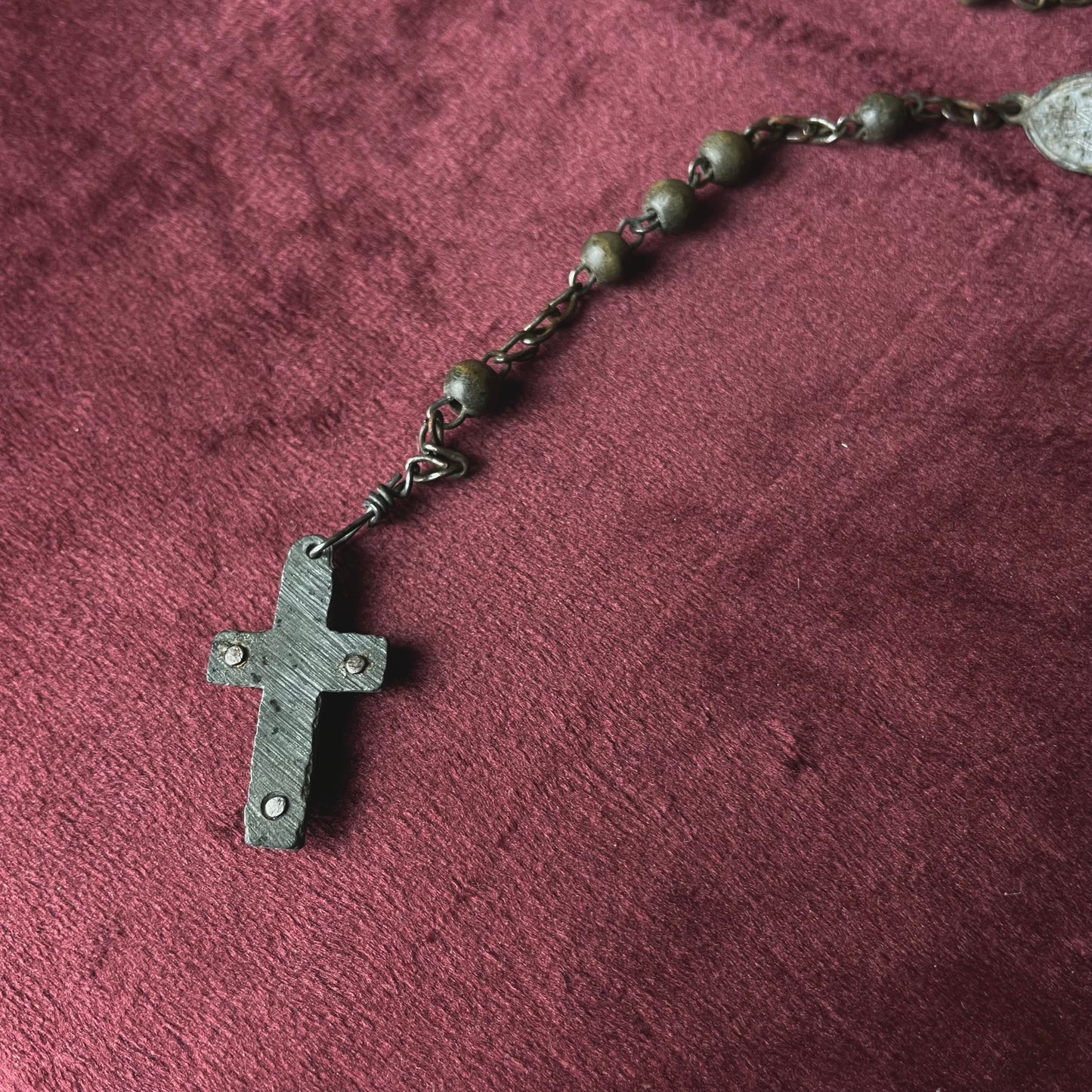 German Wooden Rosary