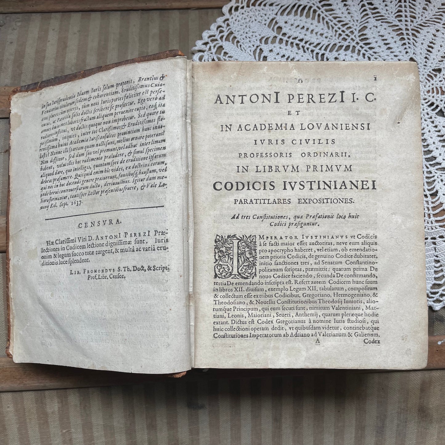 Expositiones Codicis Justiniani 1636