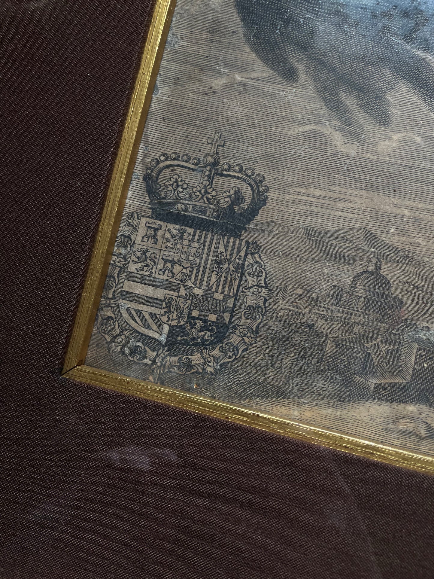 17th-century Devotional Engraving Pope Alexander VII