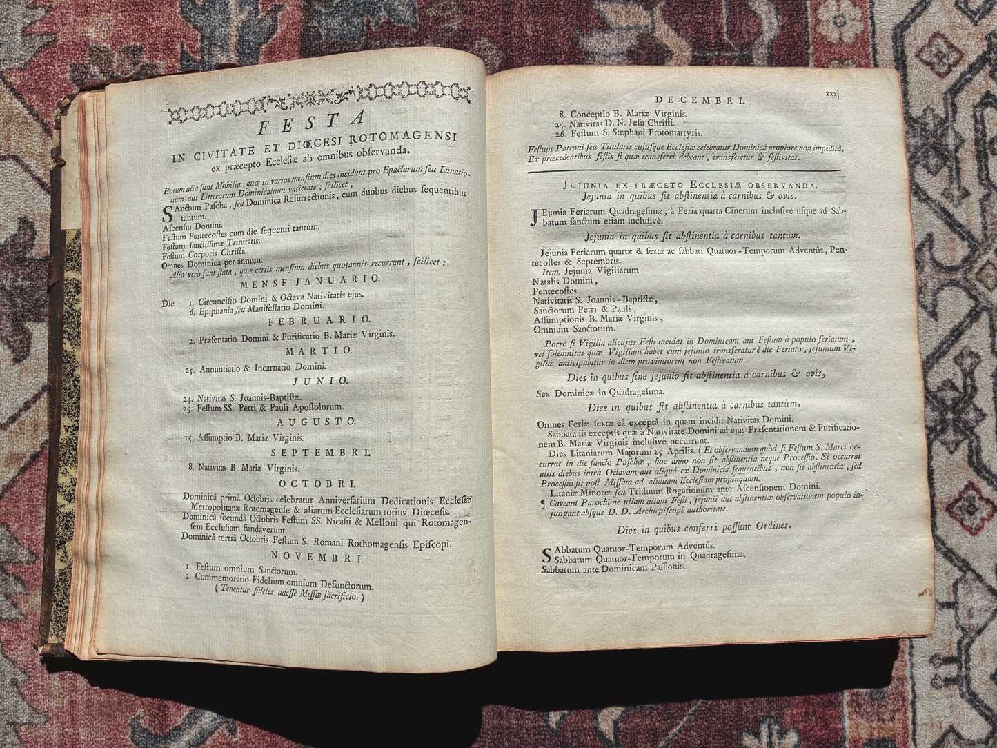 Rituale Rotomagense 1771