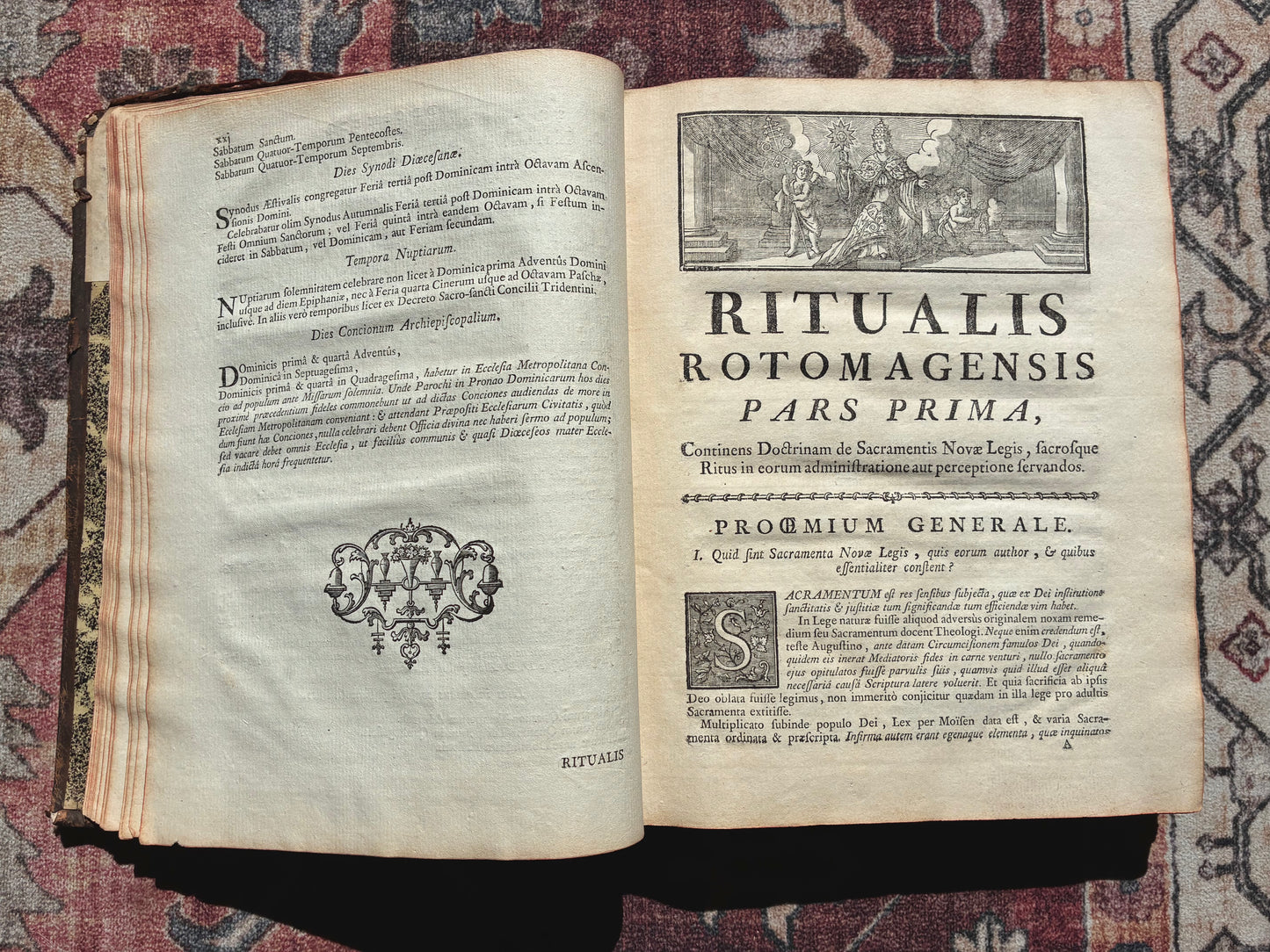 Rituale Rotomagense 1771