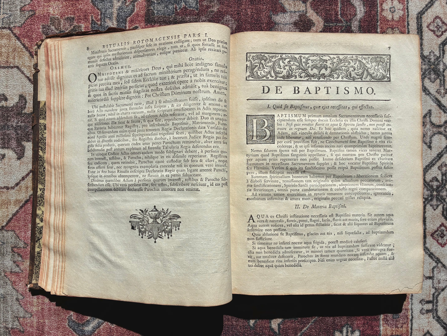 Rituale Rotomagense 1771