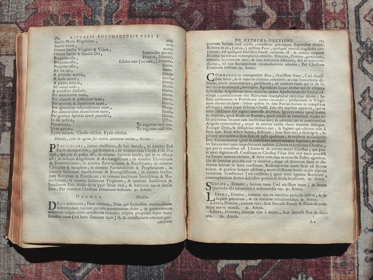 Rituale Rotomagense 1771