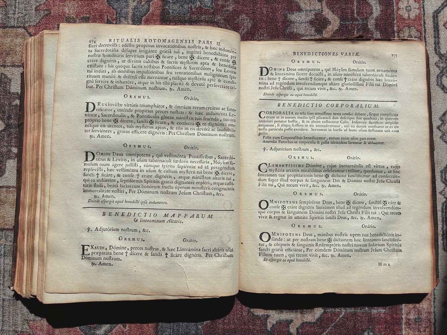 Rituale Rotomagense 1771